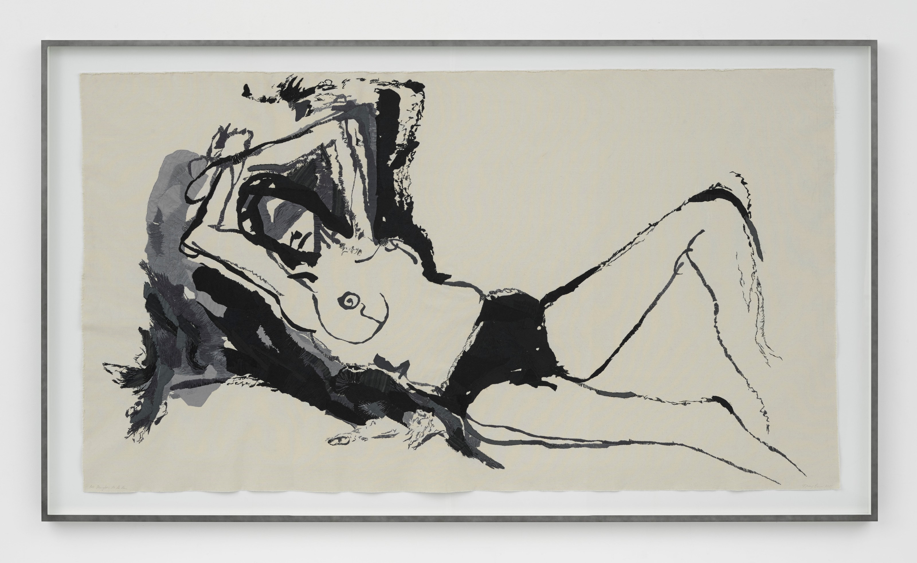 Embroidery by Tracey Emin
