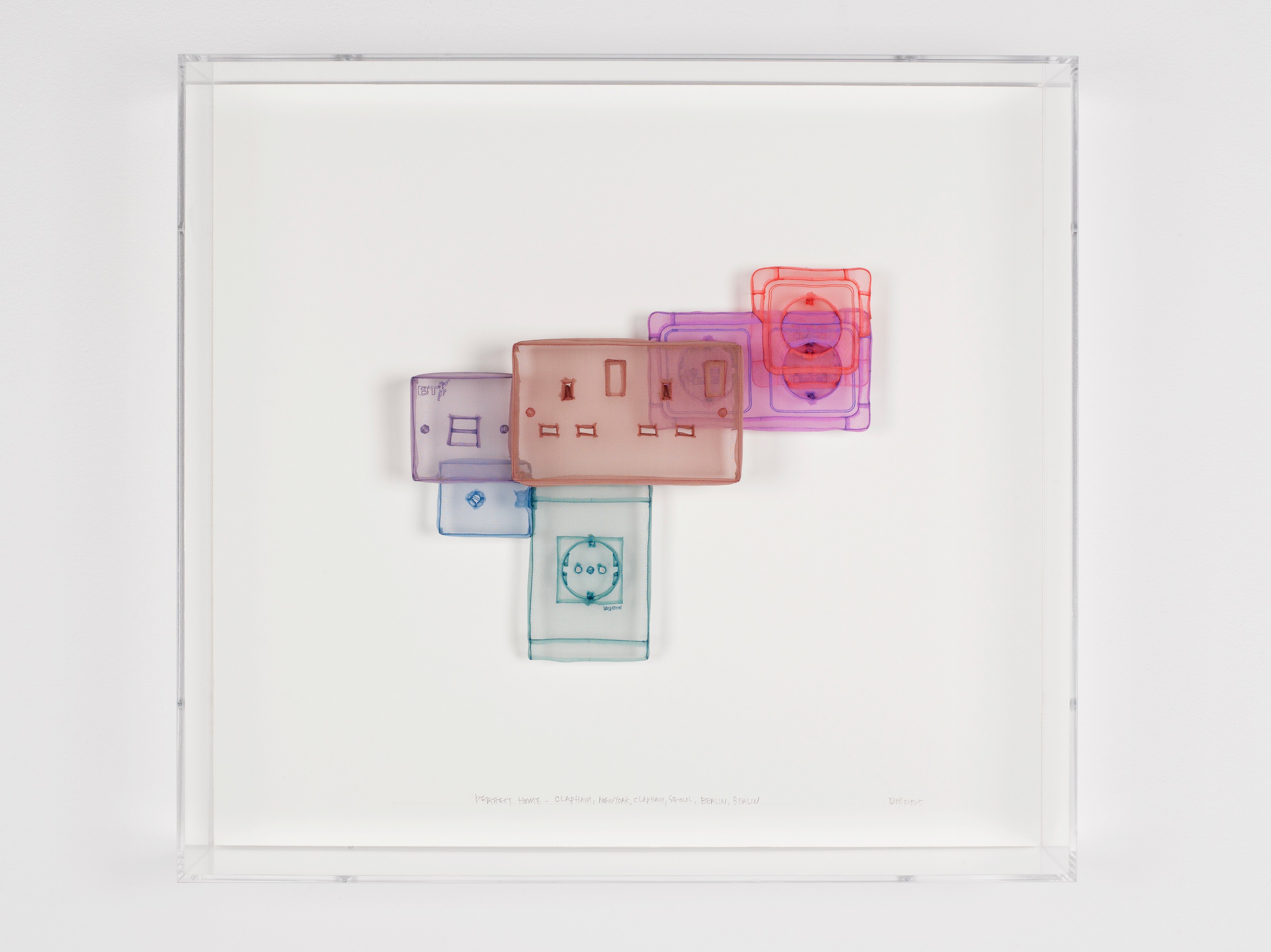 Wall work by Do Ho Suh