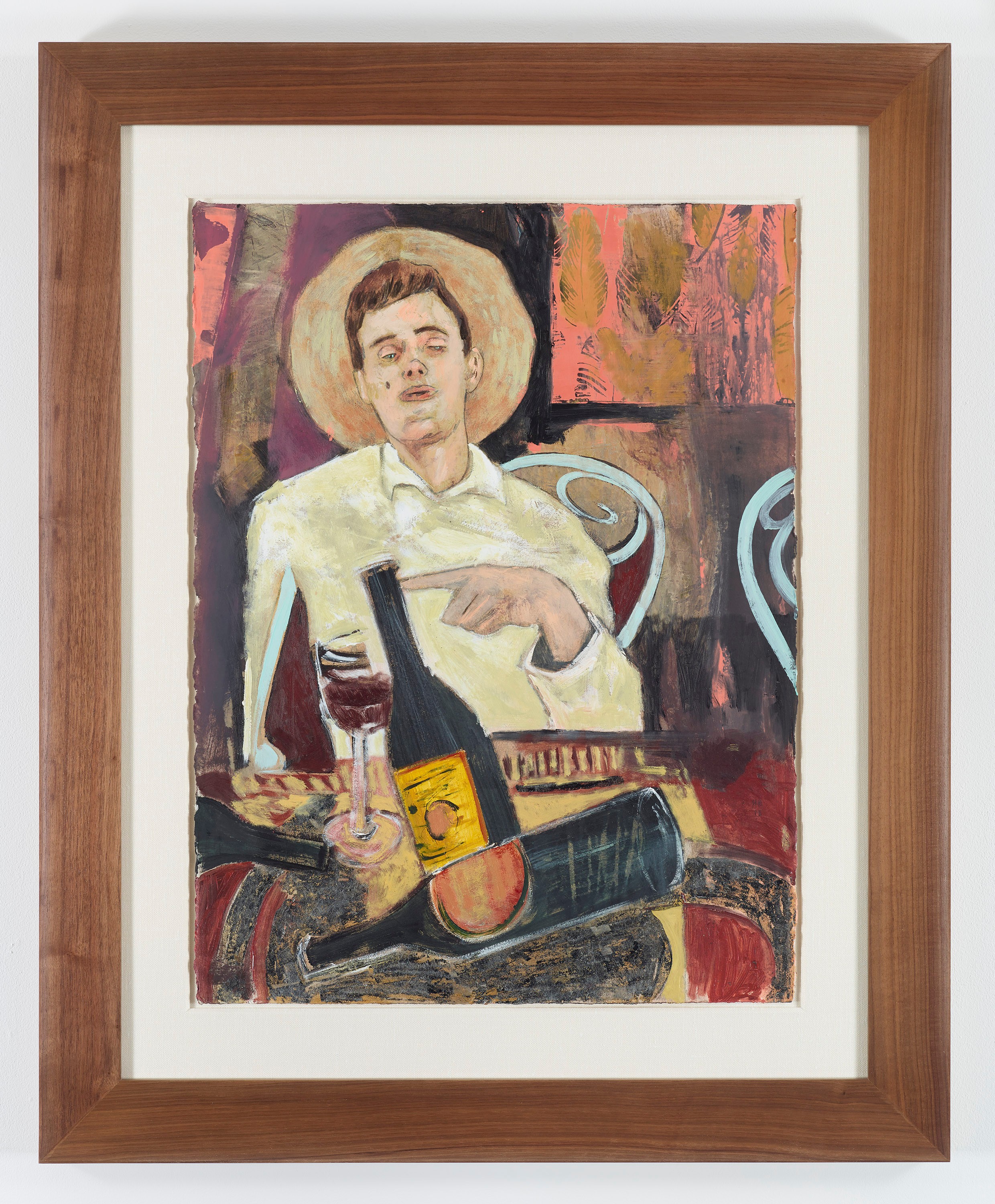 Painting by Hernan Bas