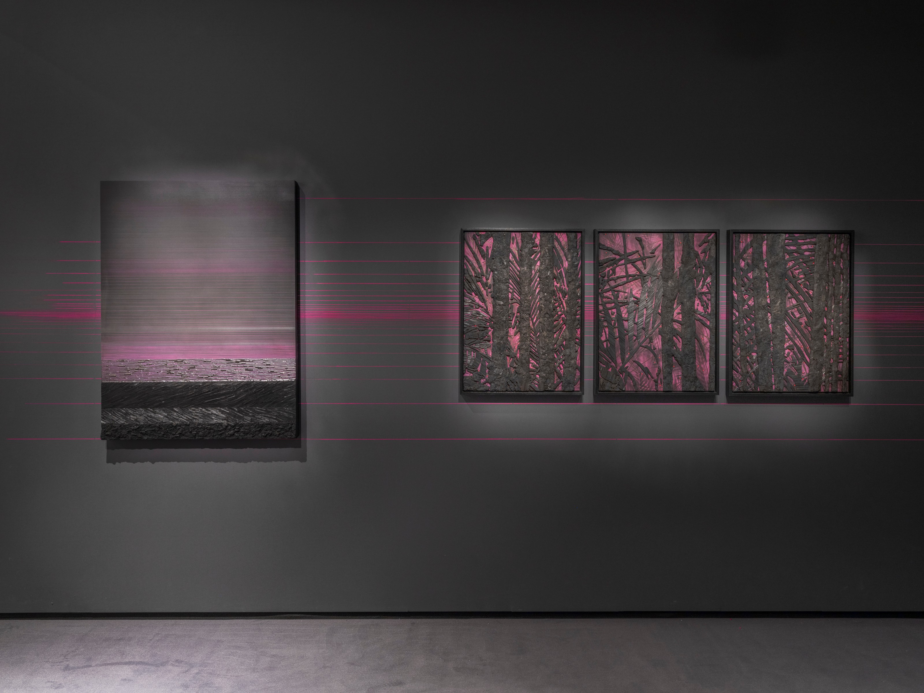 Installation view of Lehmann Maupin at TEFAF New York