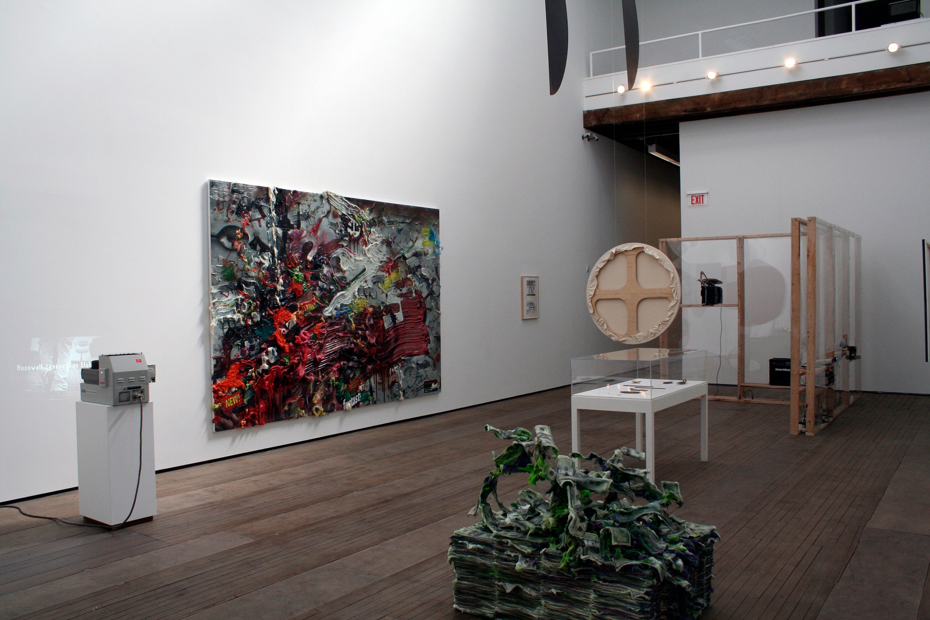 Installation view of You & Me, Sometimes... at Lehmann Maupin New York