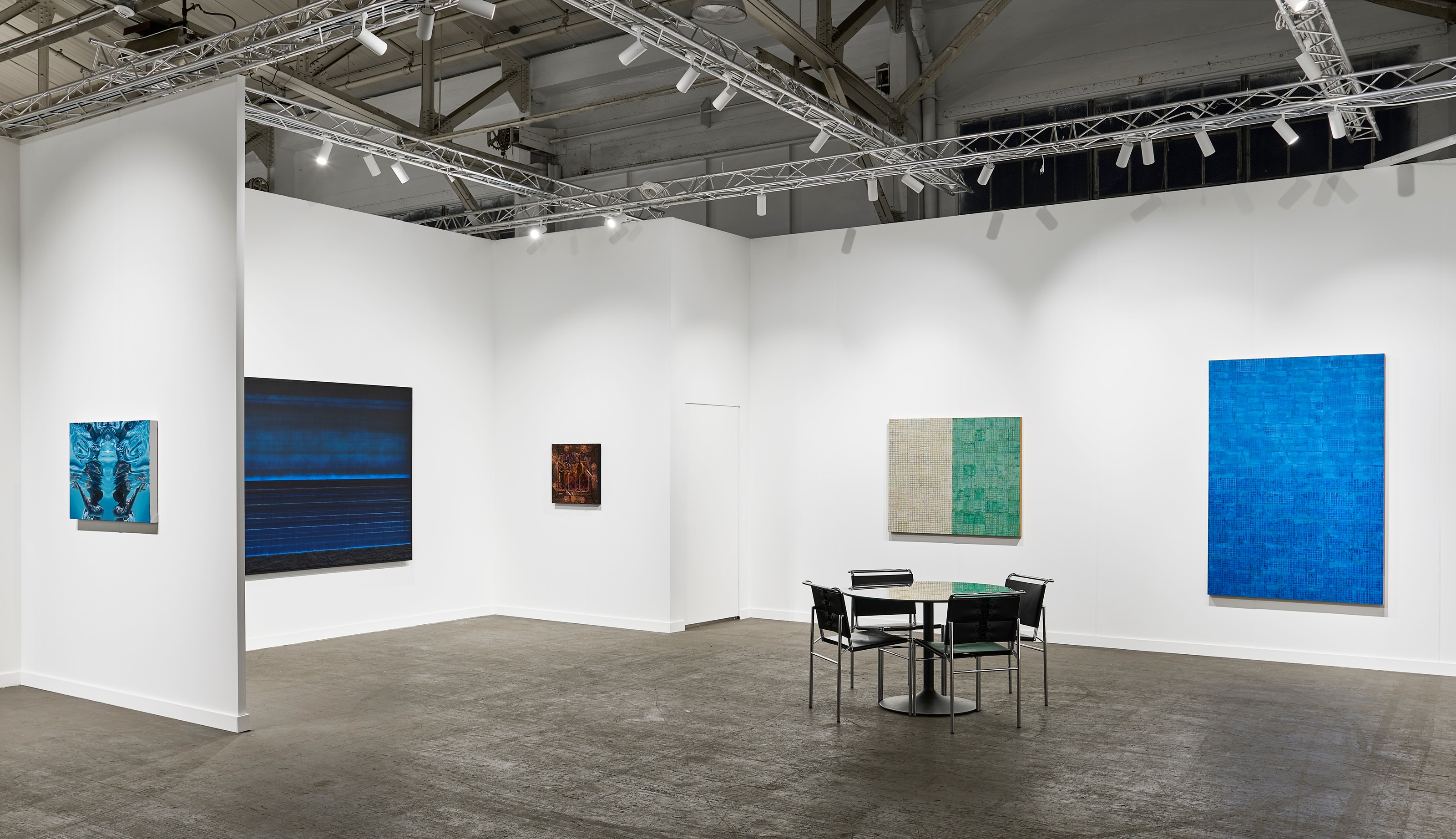 Installation view of Lehmann Maupin, Booth 304 at FOG Design+Art