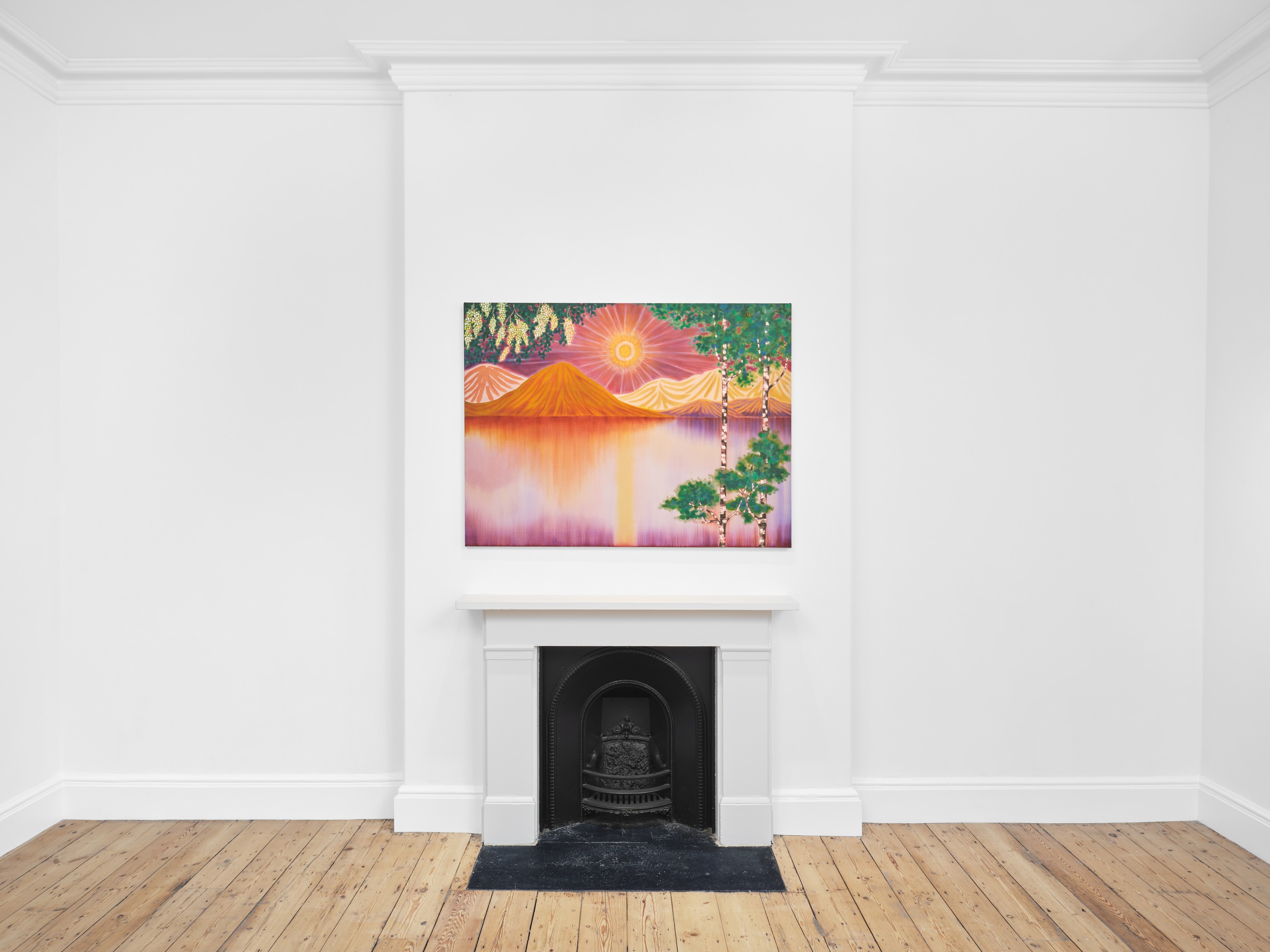 Installation view of Freya Douglas-Morris at Lehmann Maupin London