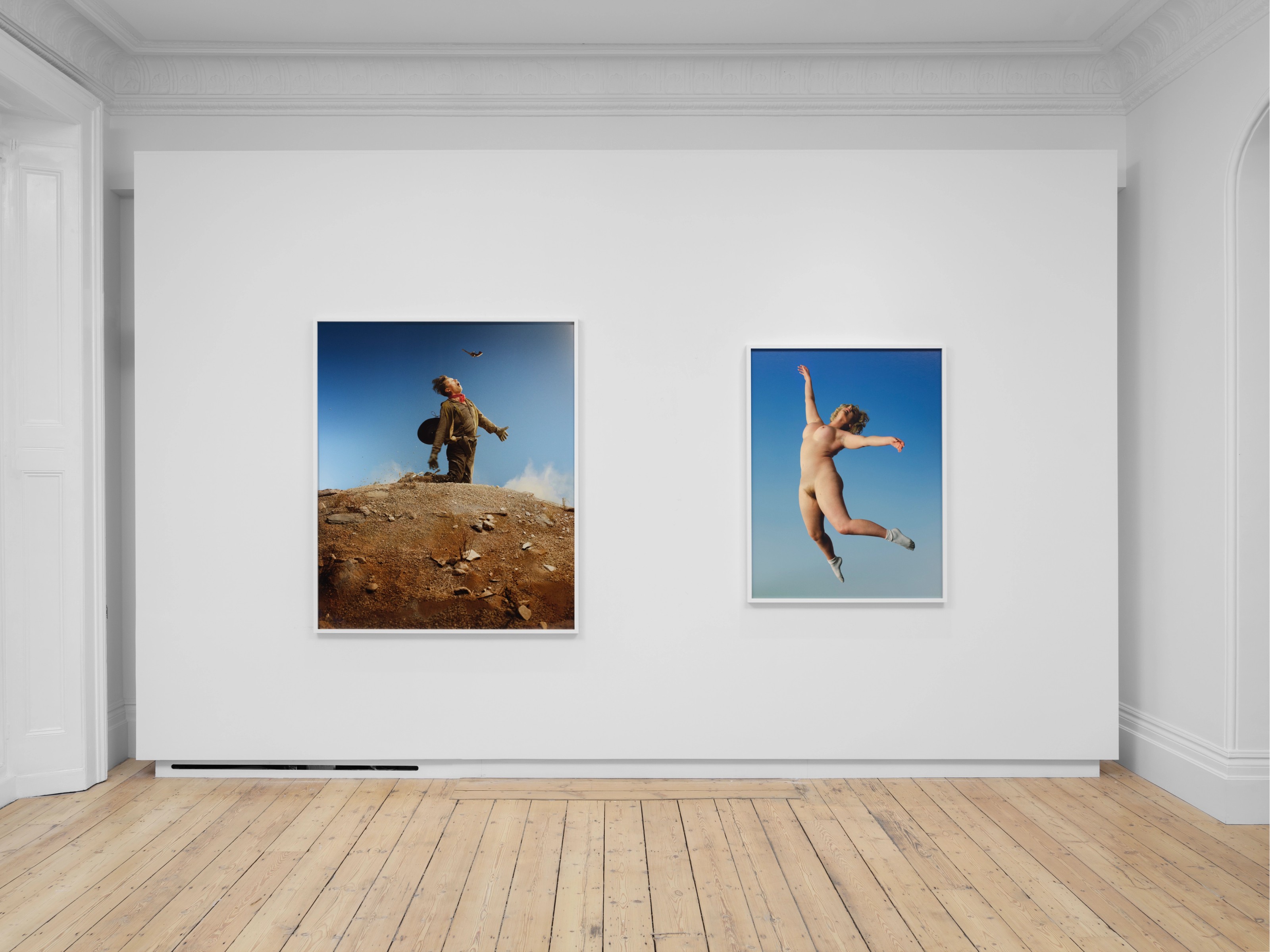 Installation view of Alex Prager at Lehmann Maupin London