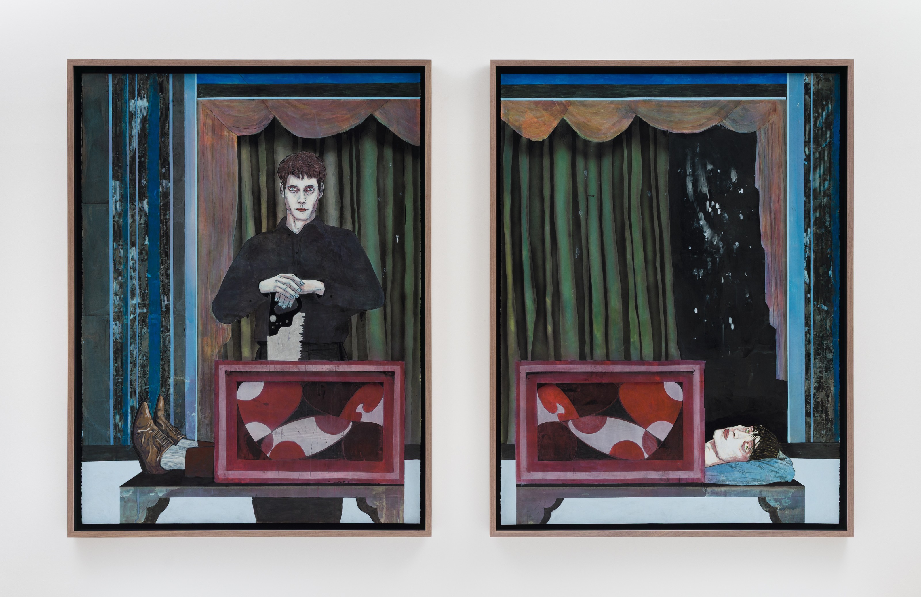 Work on paper by Hernan Bas