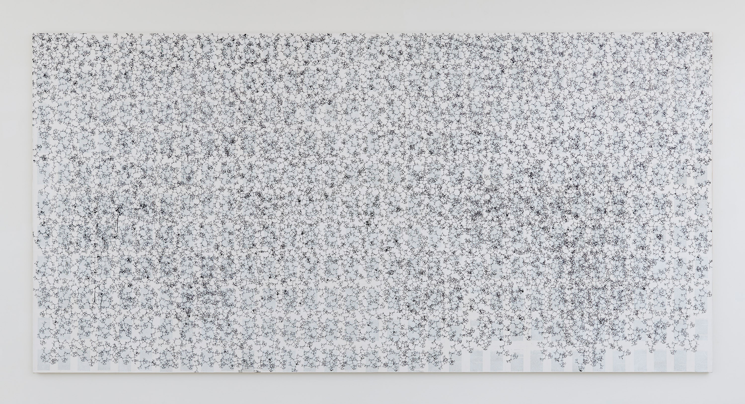 Painting by Tim Rollins and K.O.S.