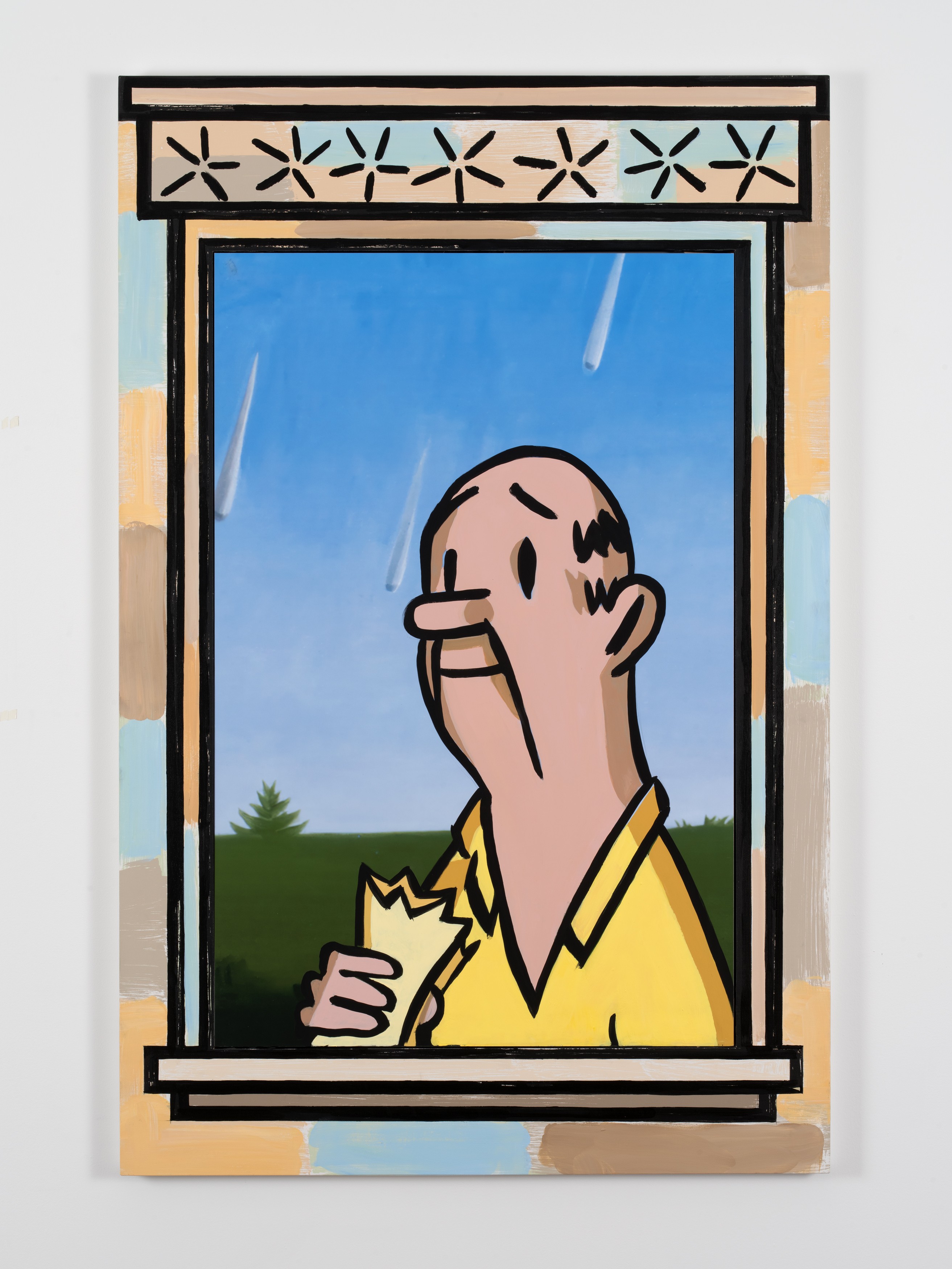 Painting by David Salle