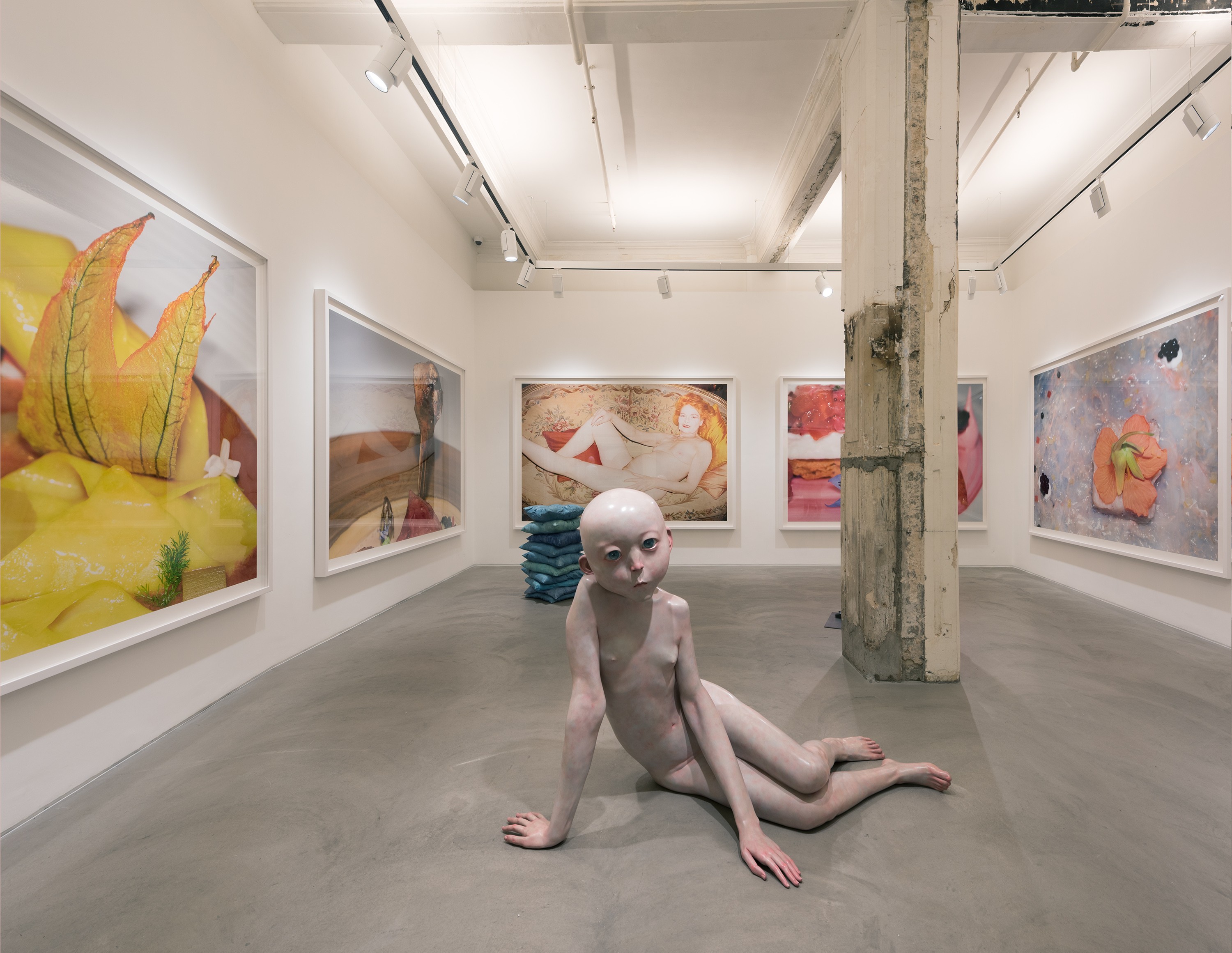 Installation view of Juergen Teller and Xiang Jing at Lehmann Maupin Hong Kong