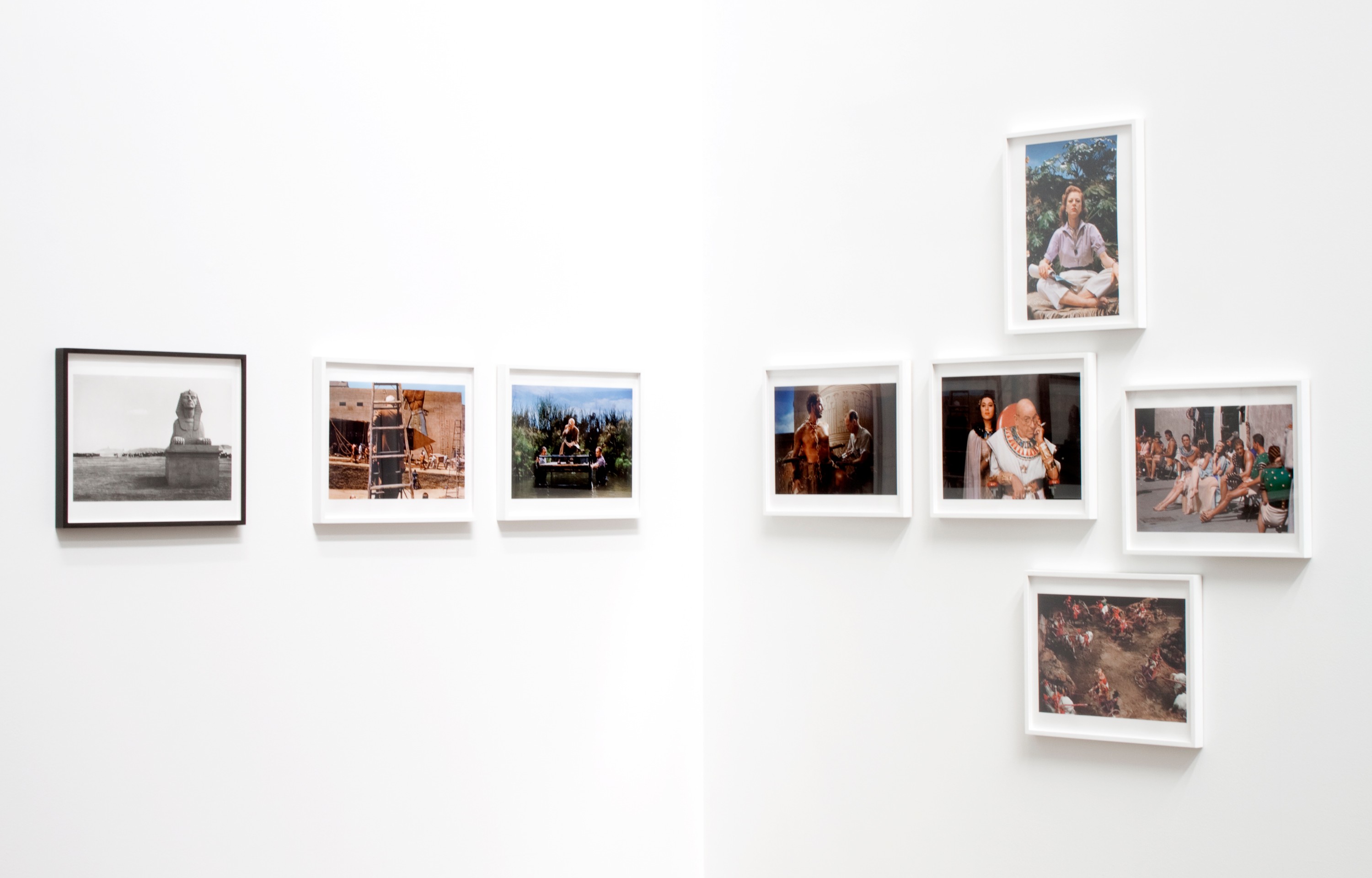 Installation view of YUL, Yul Brynner: A Photographic Journey at Lehmann Maupin New York