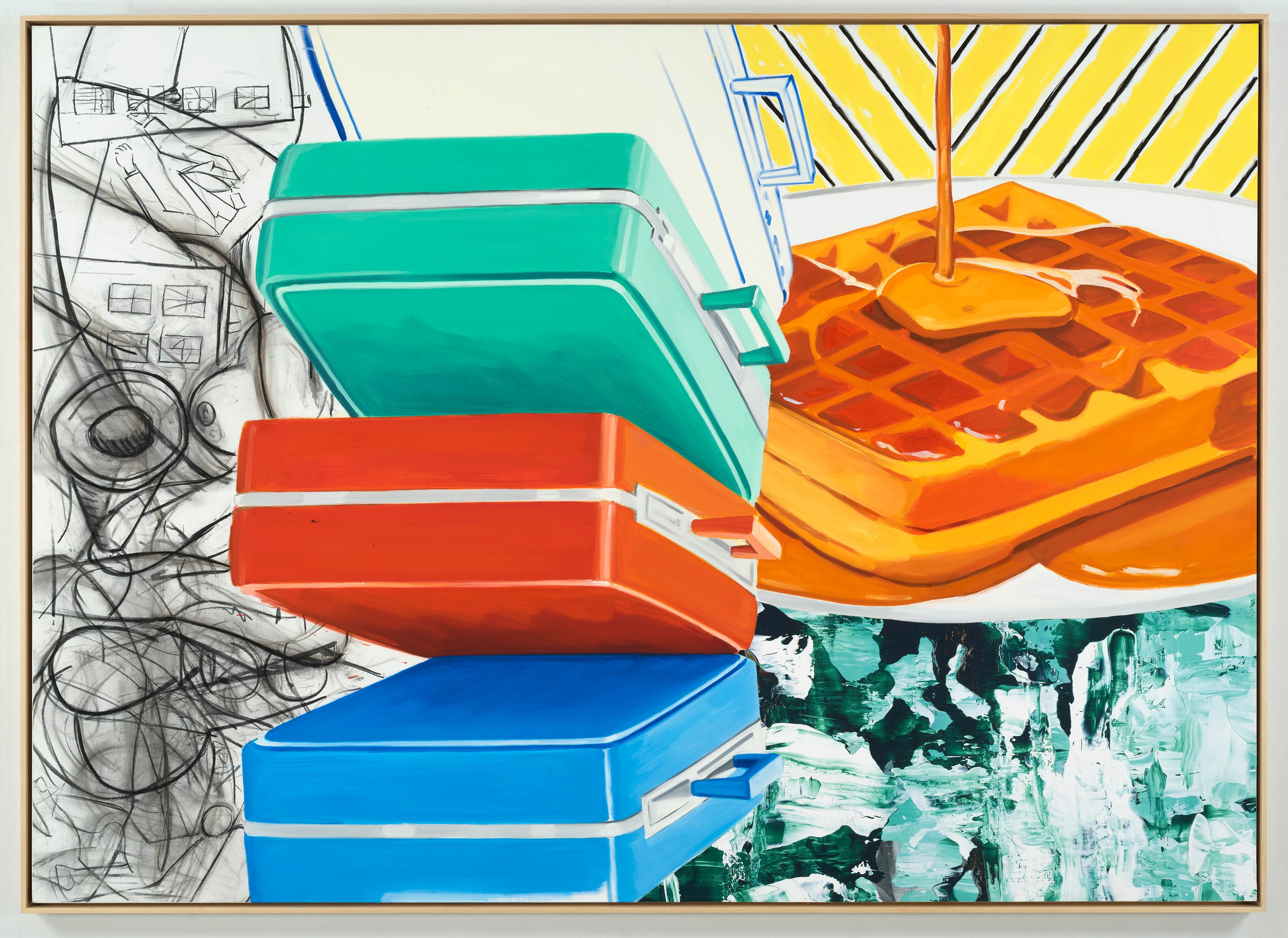 Painting by David Salle