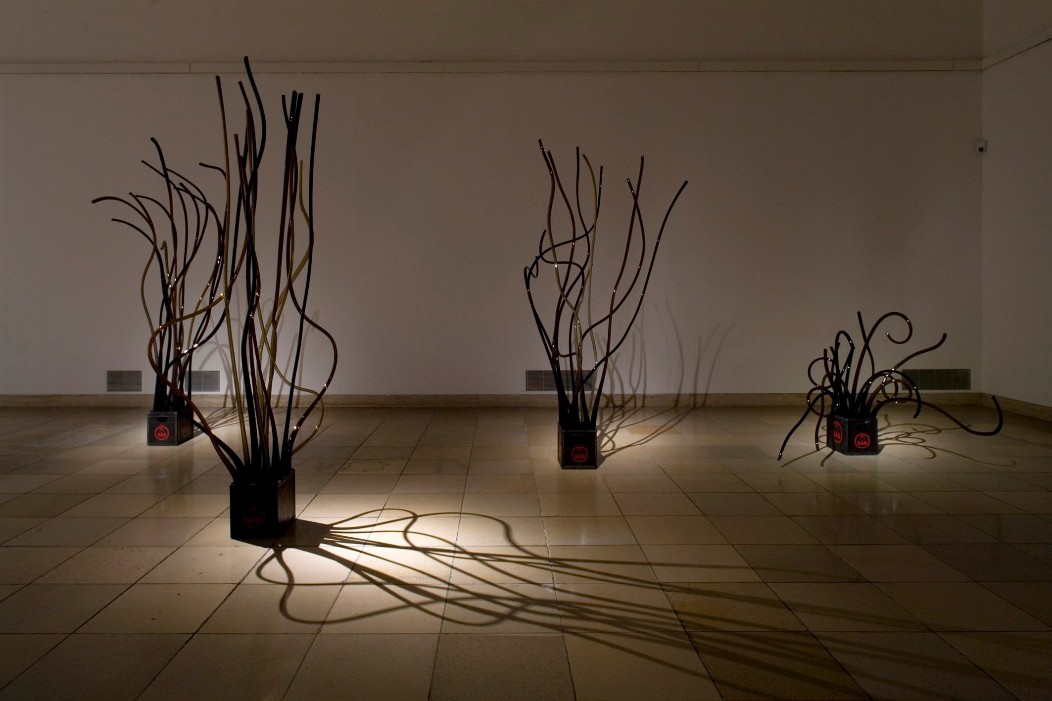 Installation view of Walk Off at Haus der Kunst