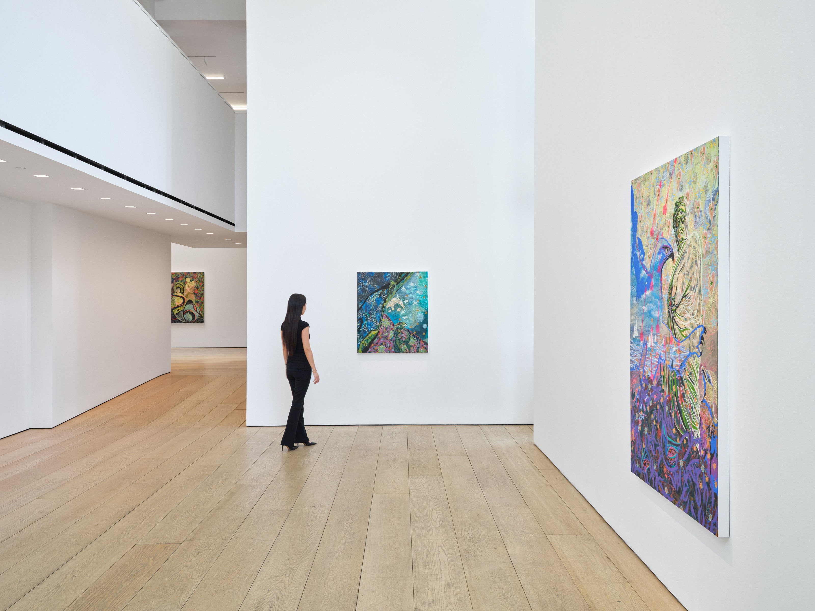 Installation view of Tammy Nguyen at Lehmann Maupin New York