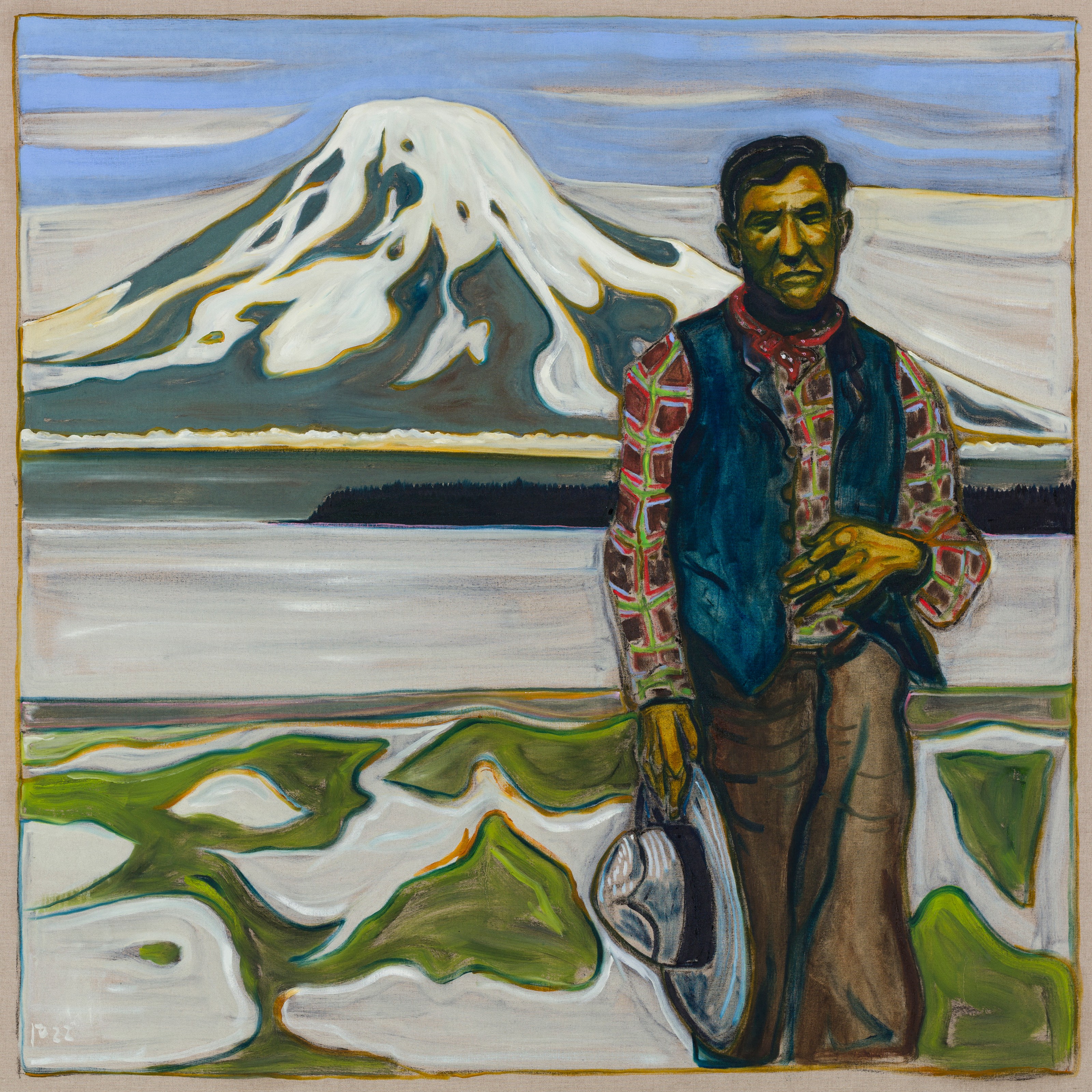 Painting by Billy Childish
