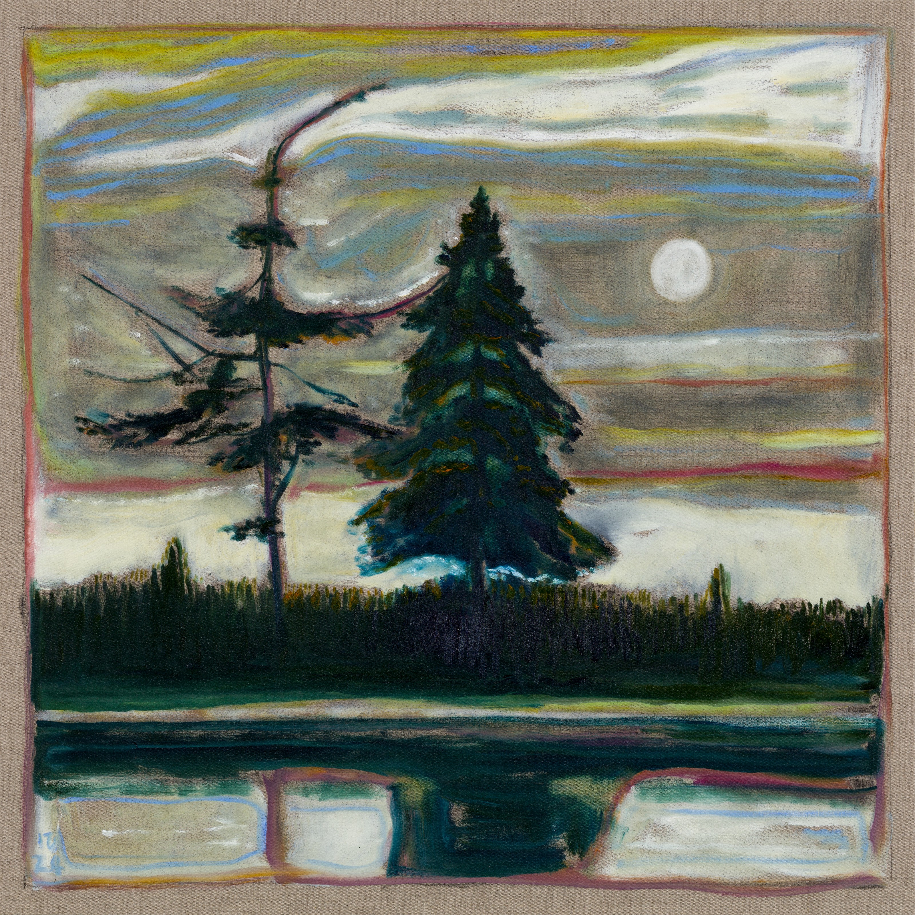 Painting by Billy Childish