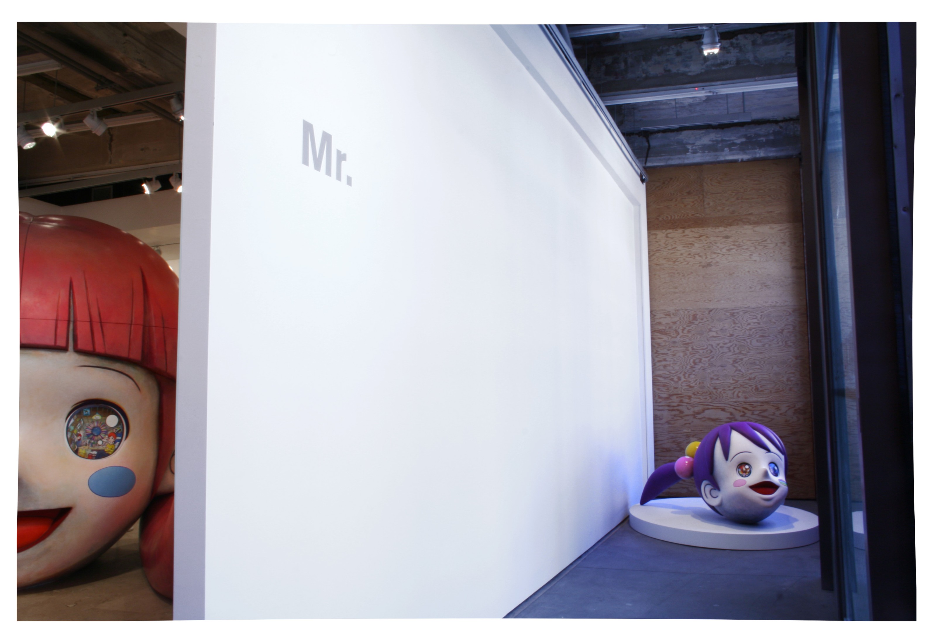 Installation view of Mr. at Lehmann Maupin New York