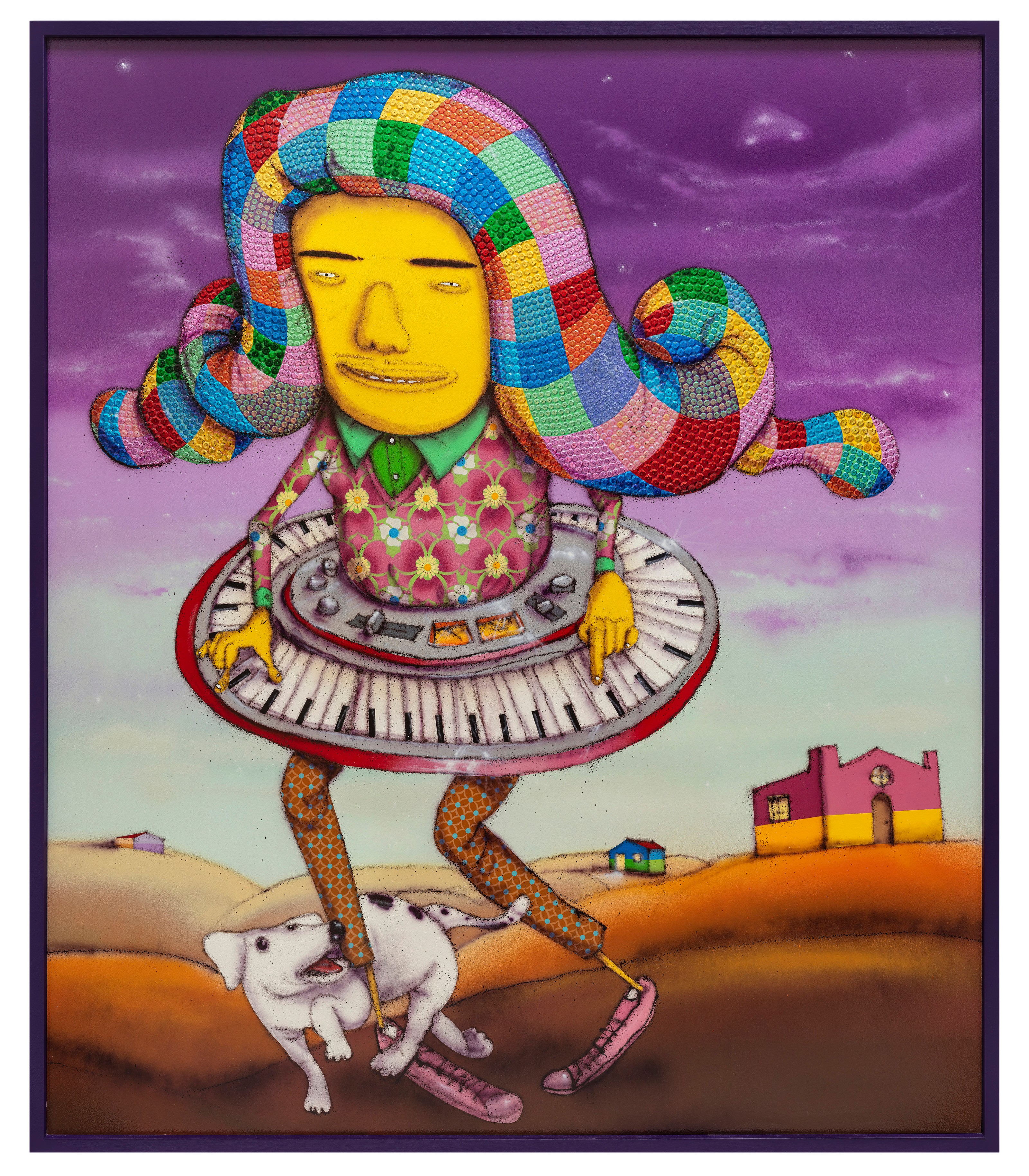 Painting by OSGEMEOS
