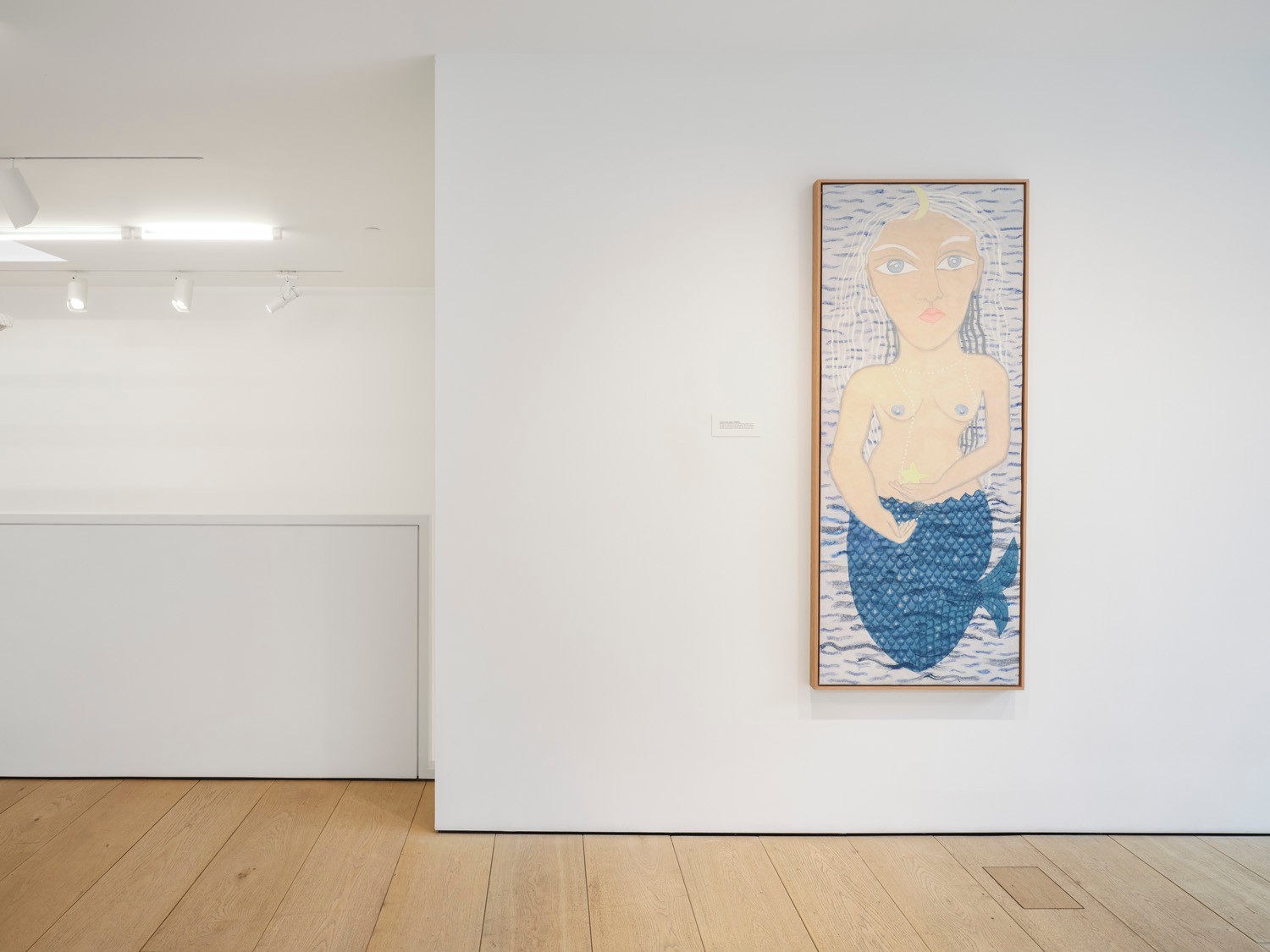 Installation view of Cecilia Vicuña at Lehmann Maupin New York
