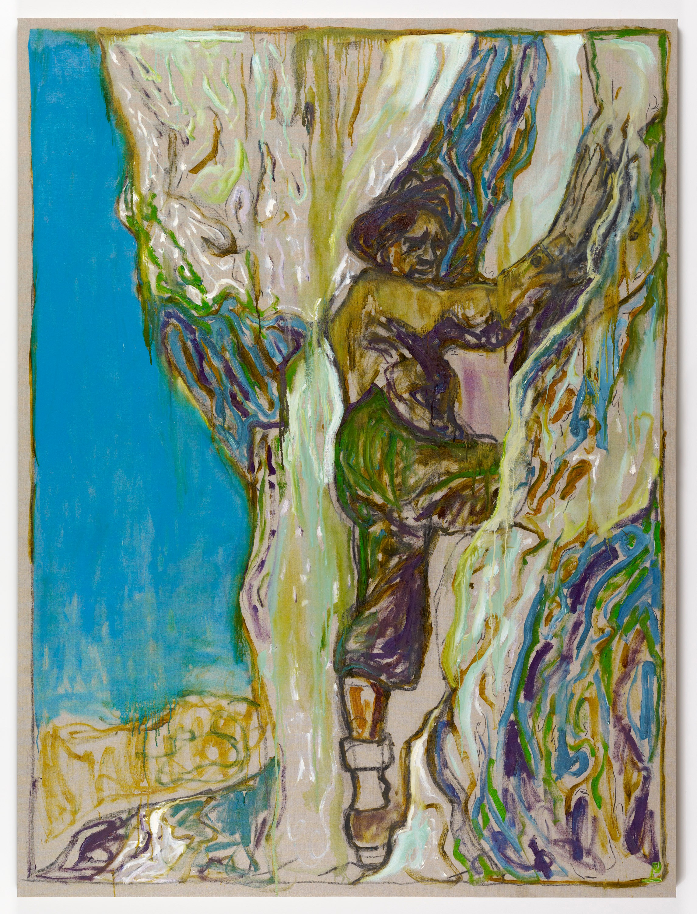 Painting by Billy Childish