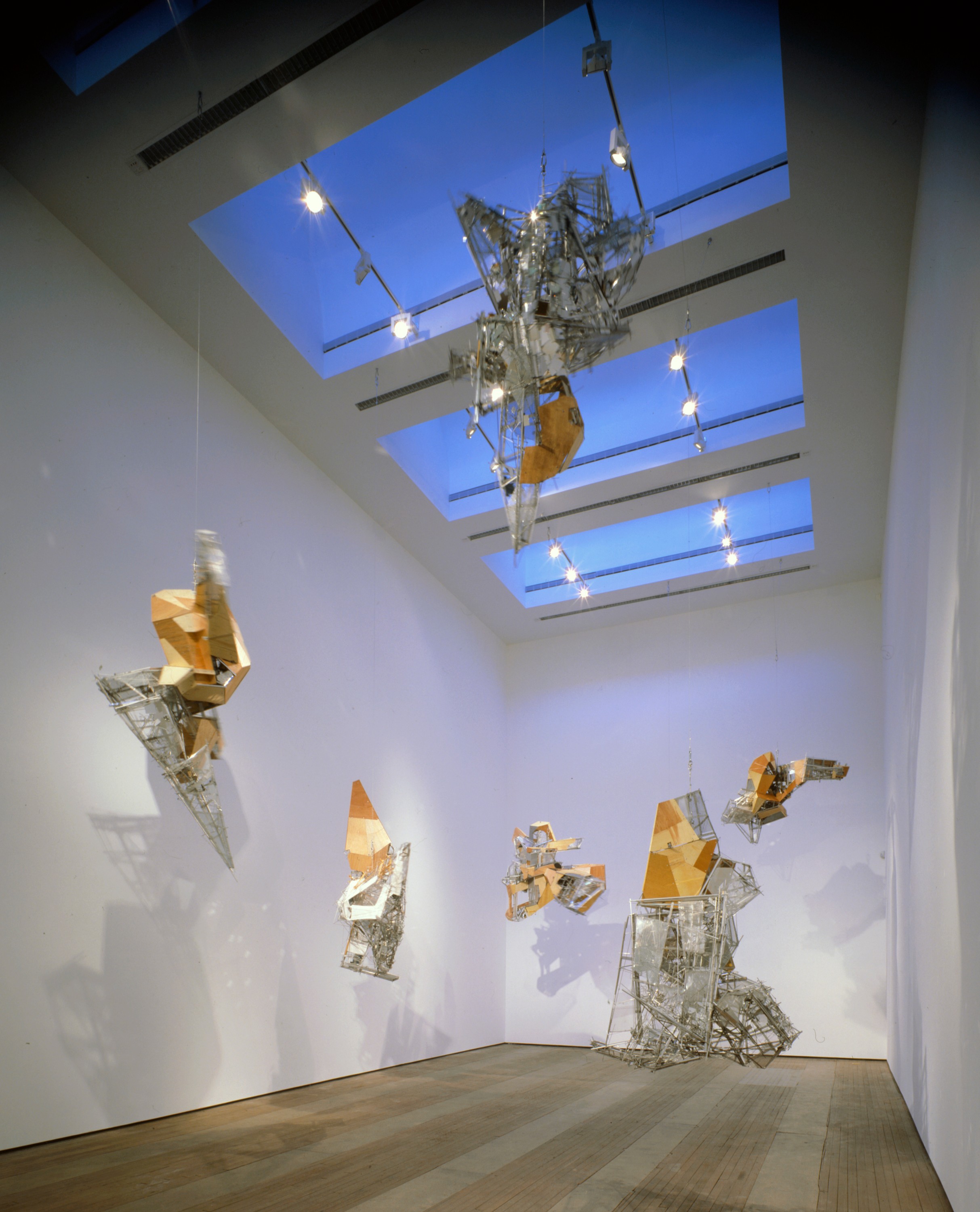 Installation view of Lee Bul at Lehmann Maupin New York