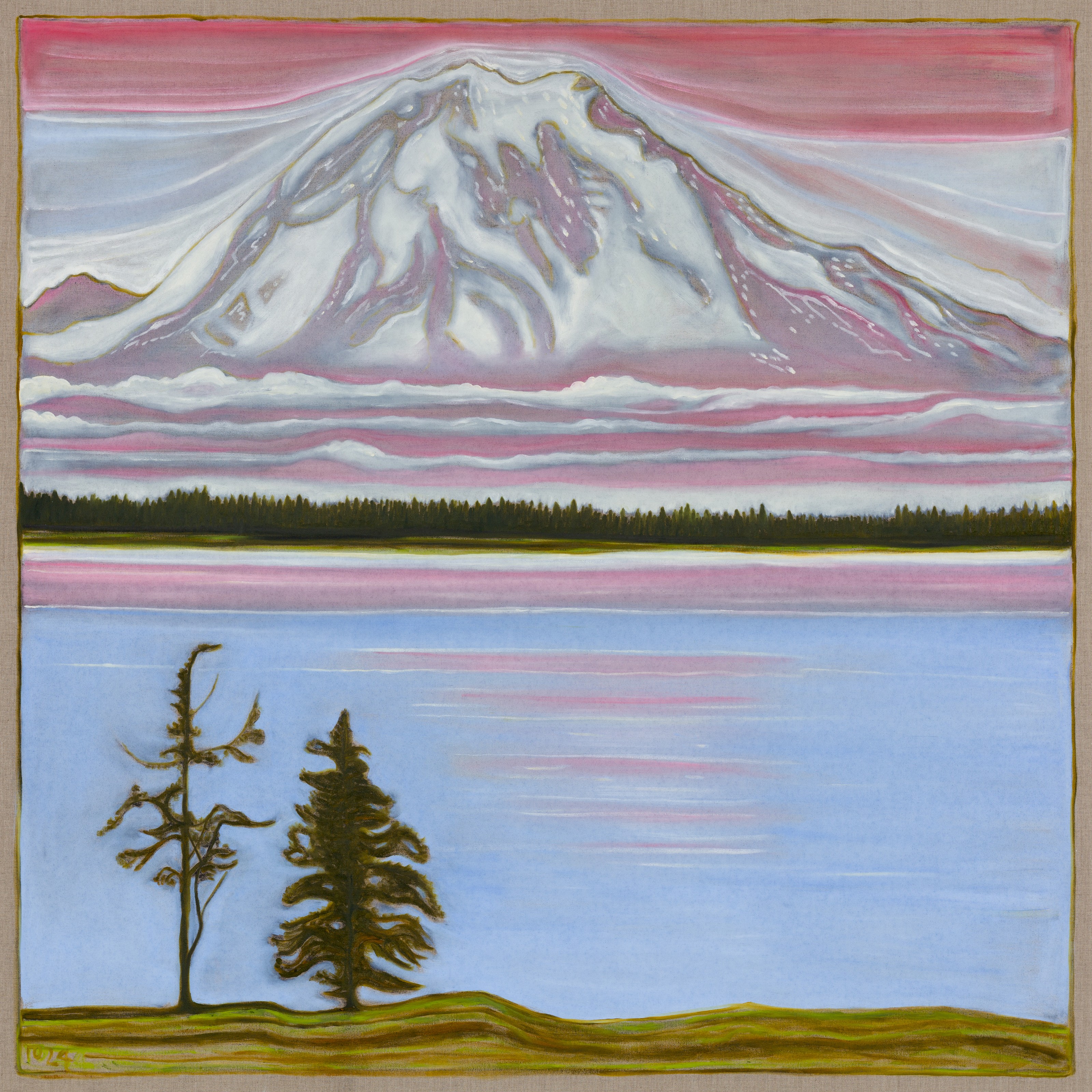 Painting by Billy Childish