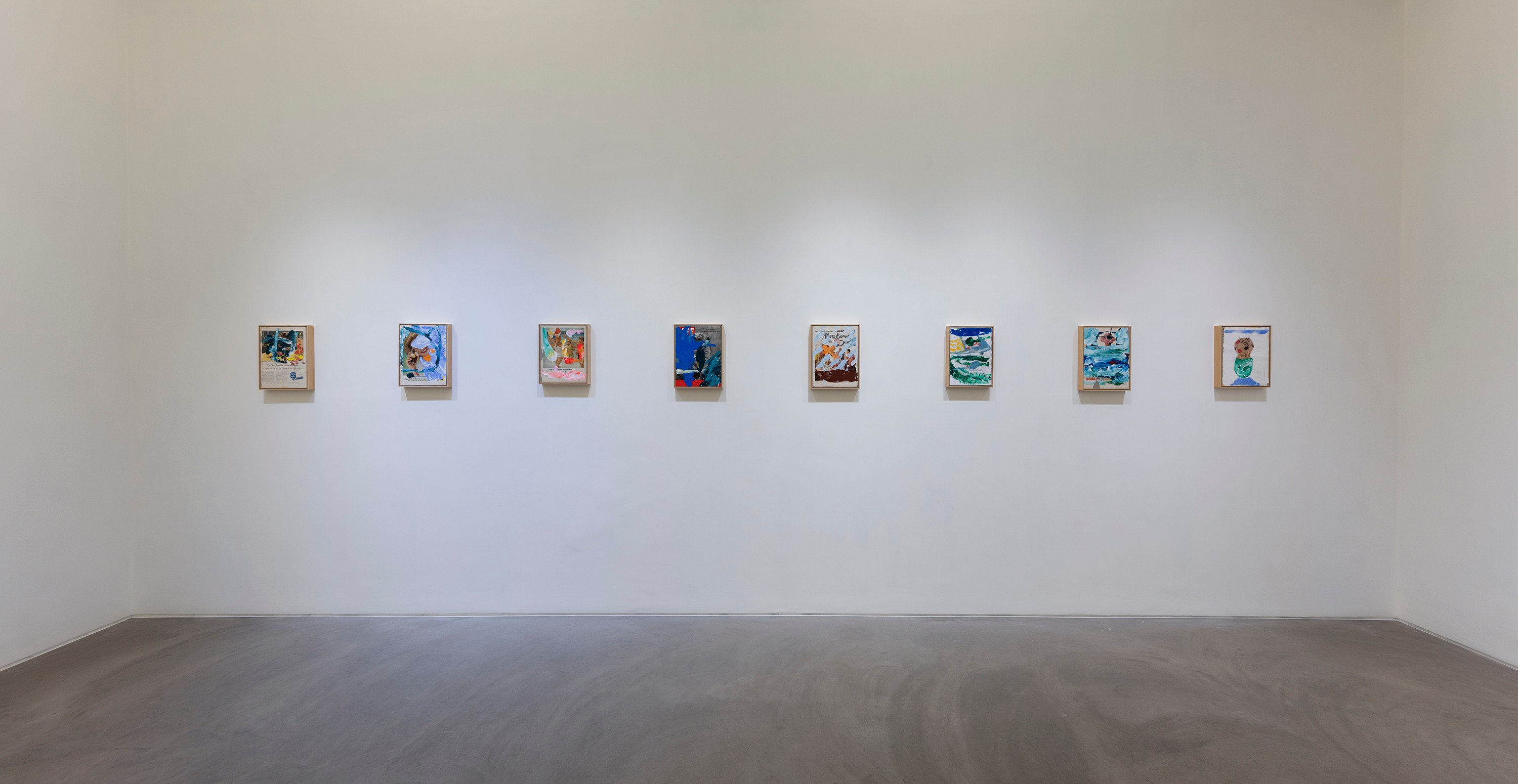 Installation view of David Salle at Lehmann Maupin Hong Kong