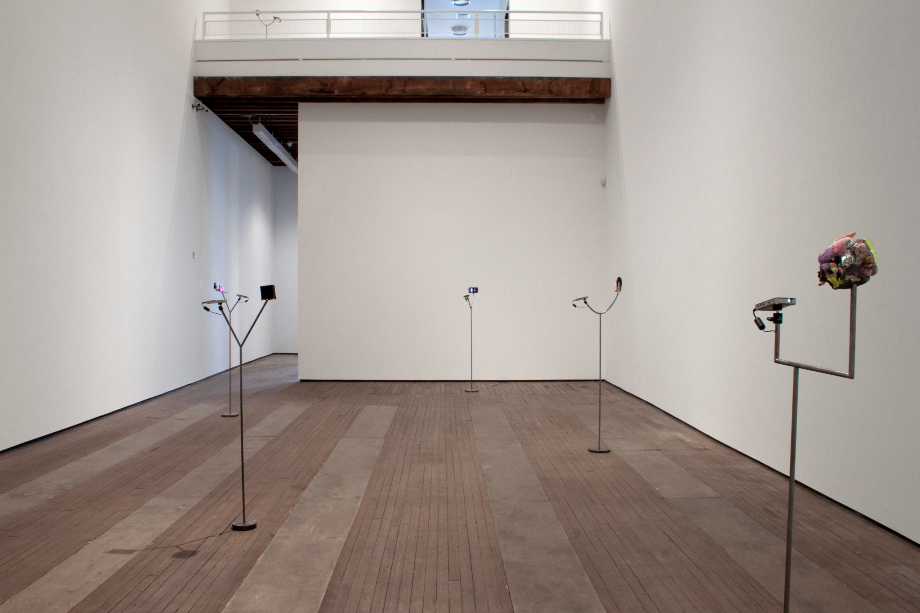 Installation view of Peak at Lehmann Maupin New York