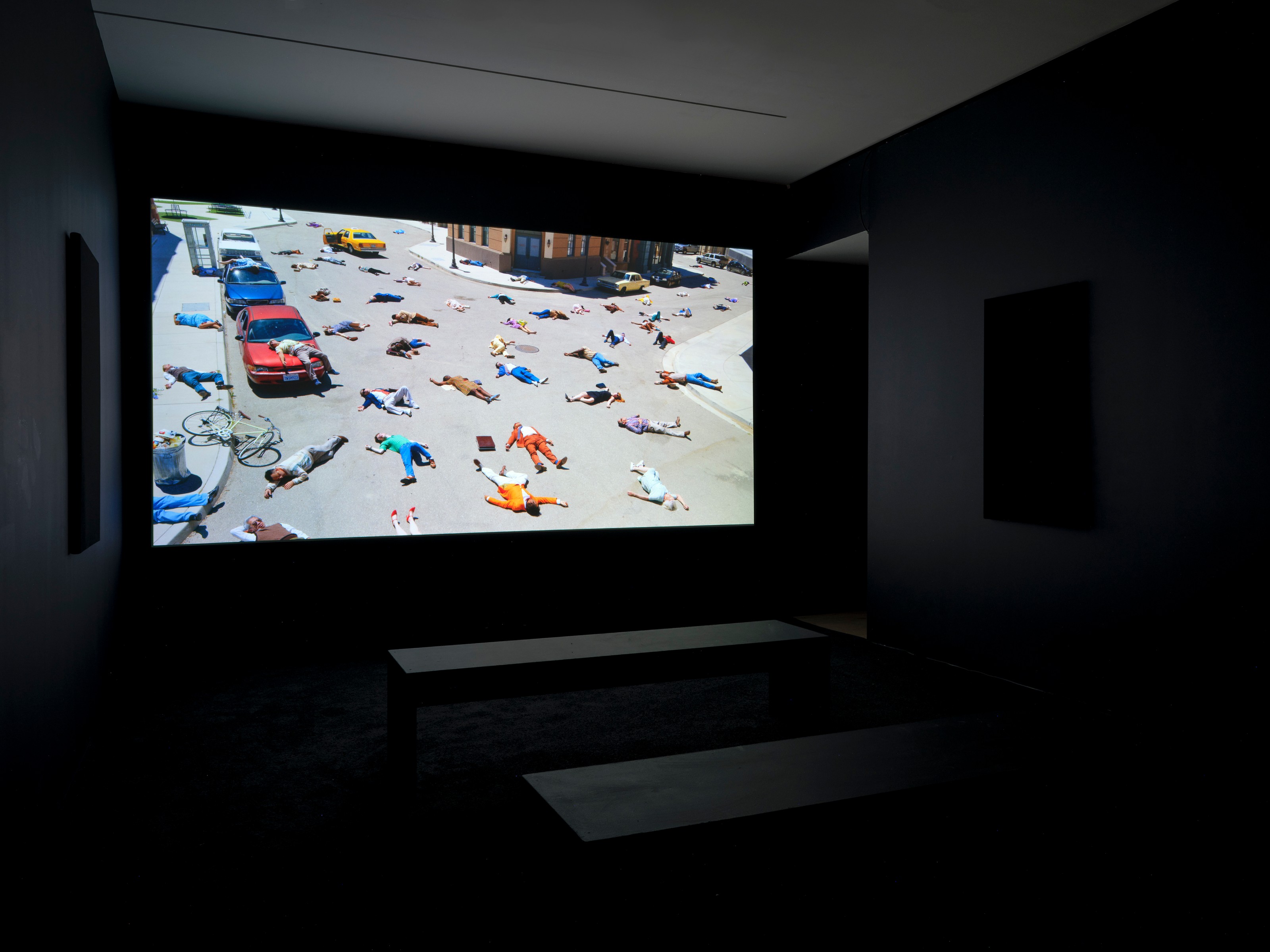 Installation view of Alex Prager at Lehmann Maupin New York