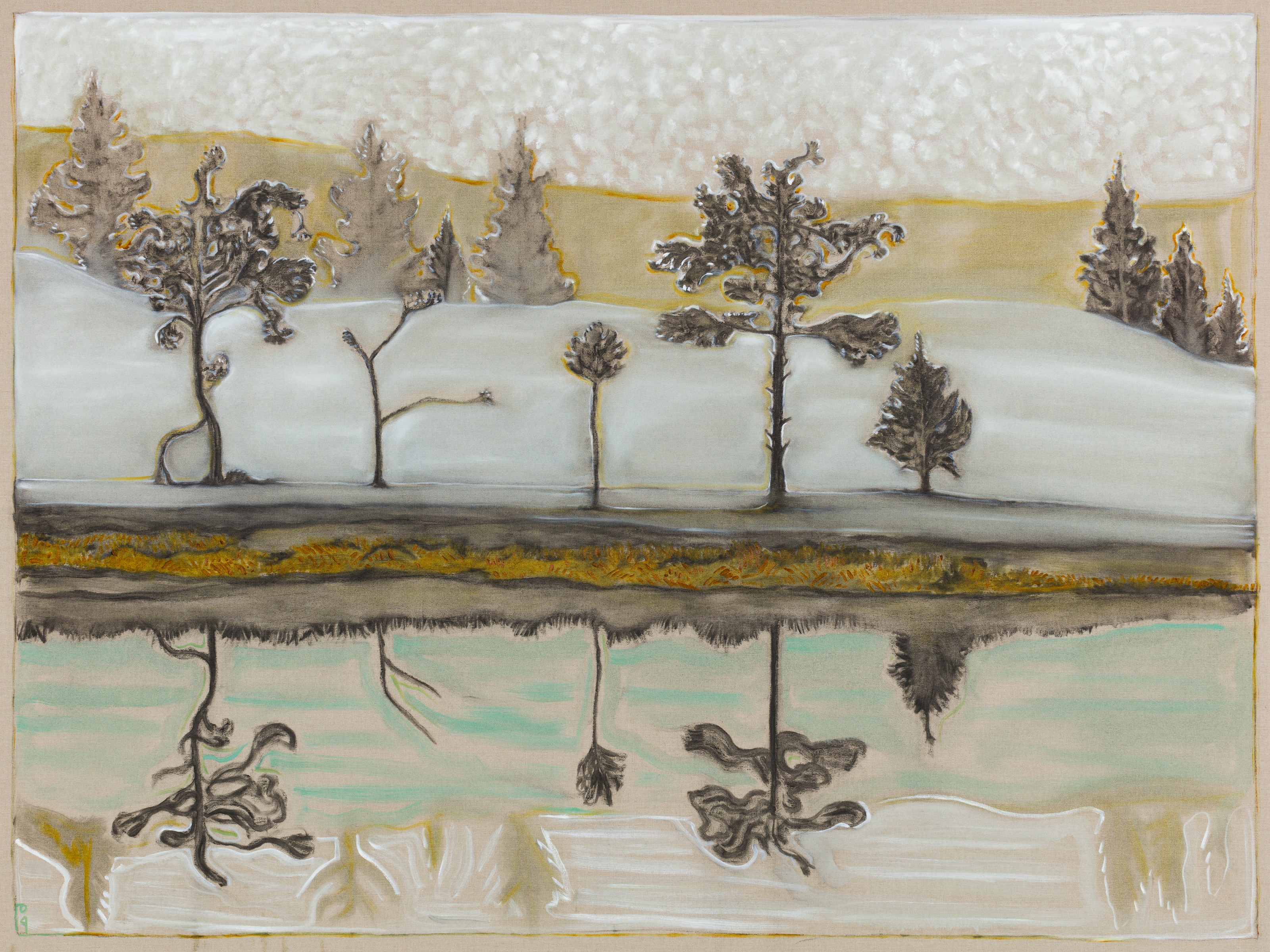 Painting by Billy Childish