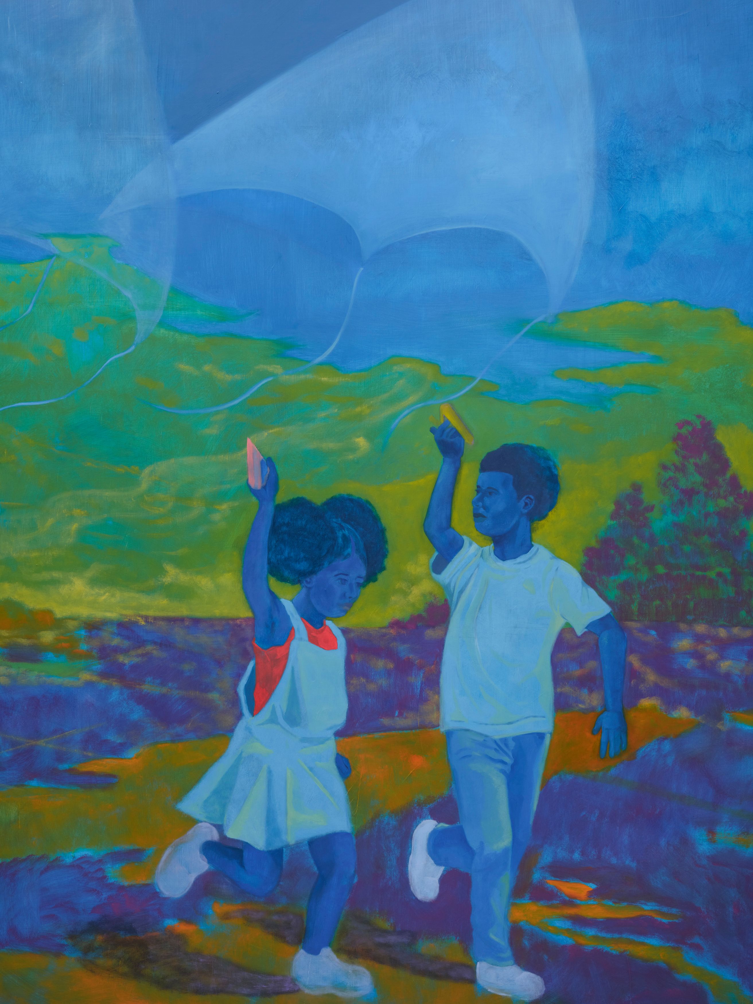 Painting by Dominic Chambers