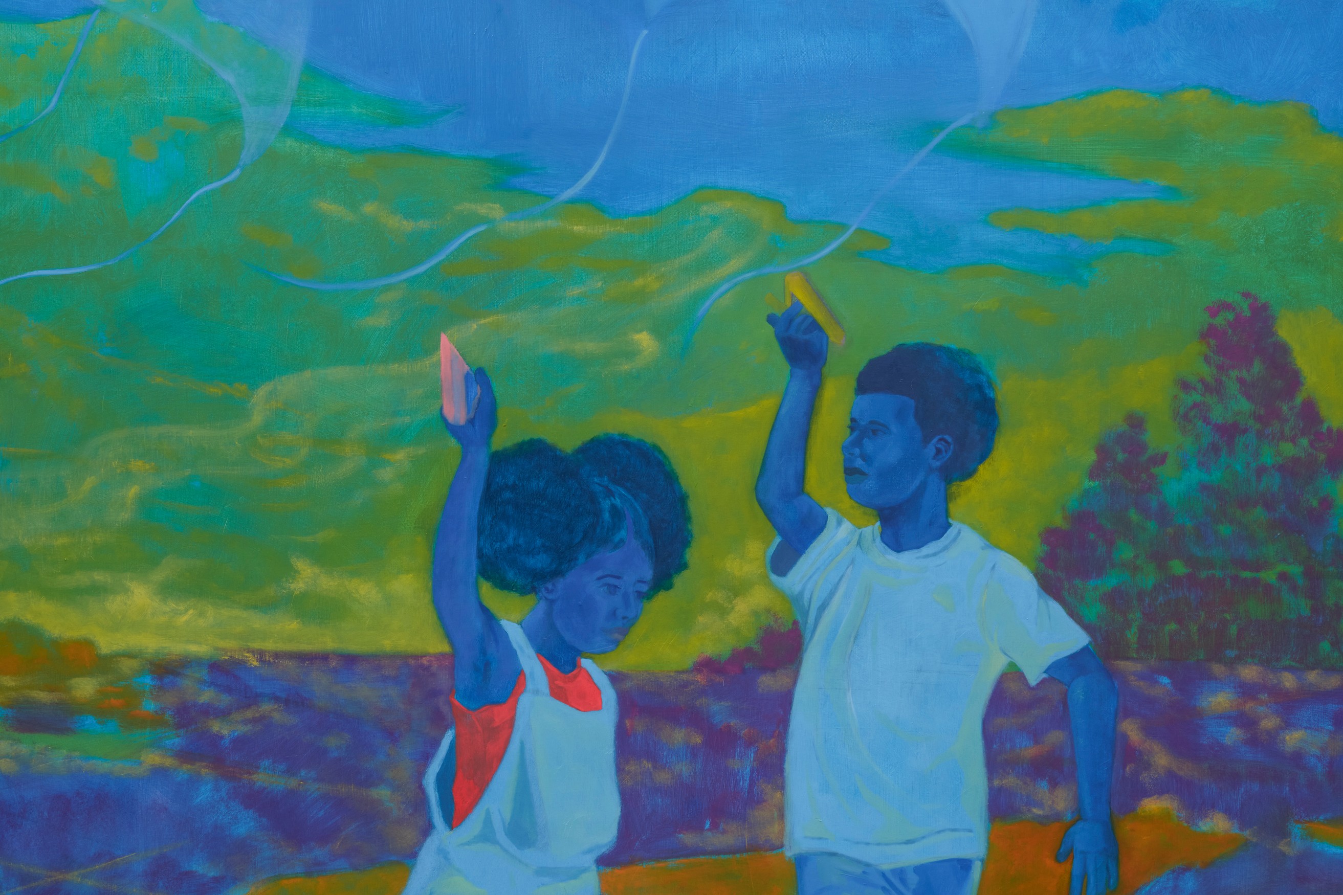 Painting by Dominic Chambers