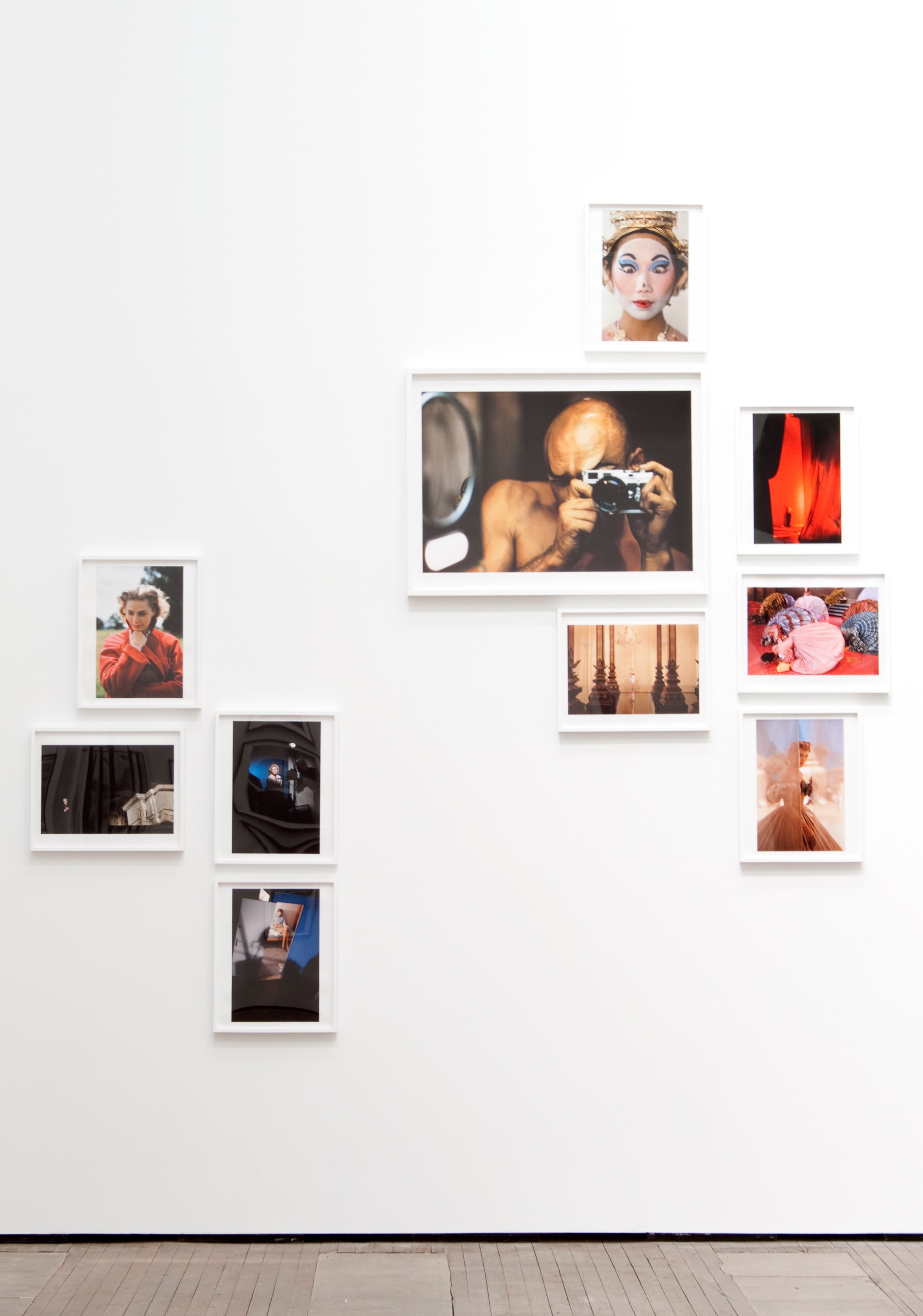 Installation view of YUL, Yul Brynner: A Photographic Journey at Lehmann Maupin New York