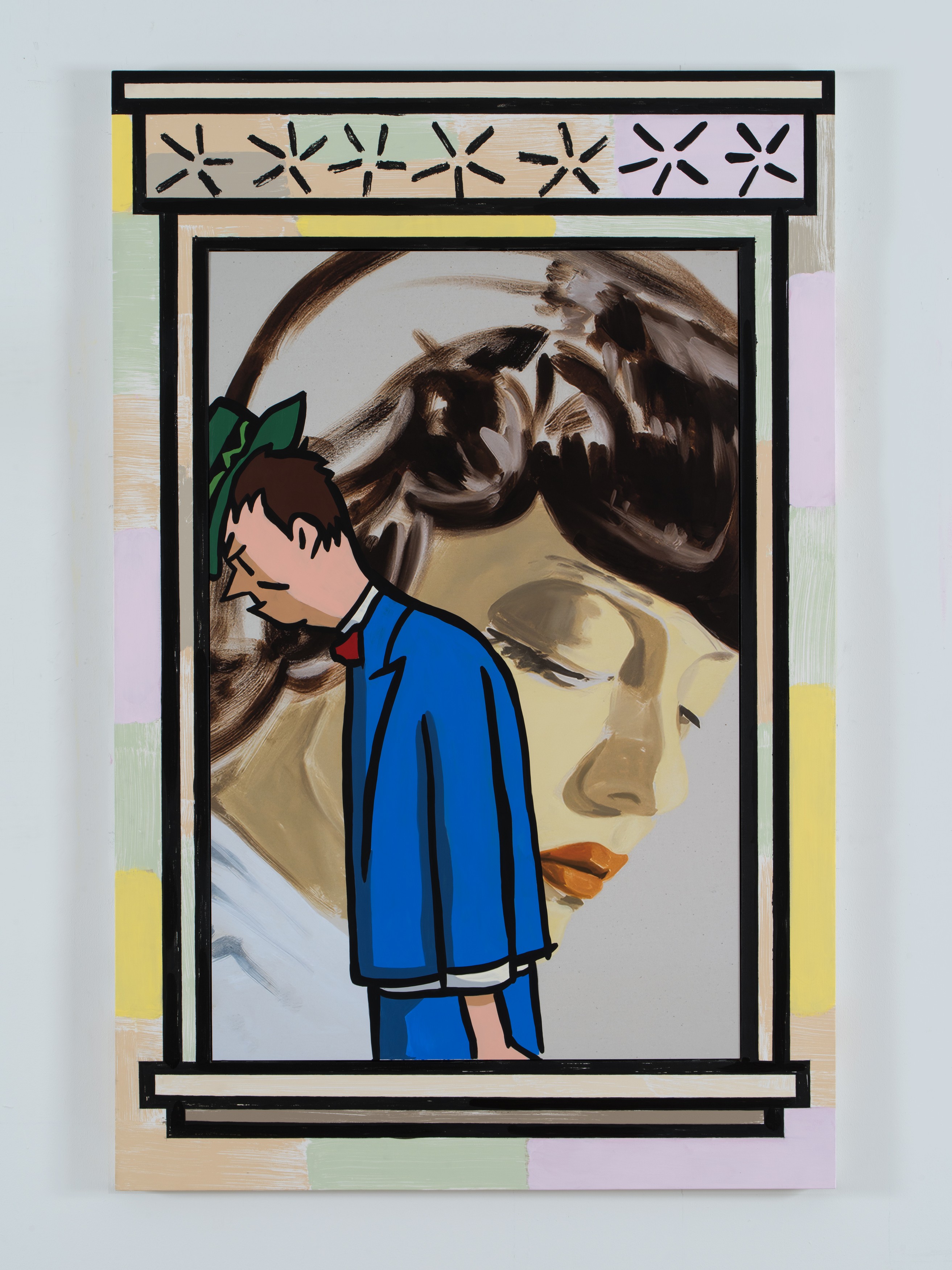 Painting by David Salle