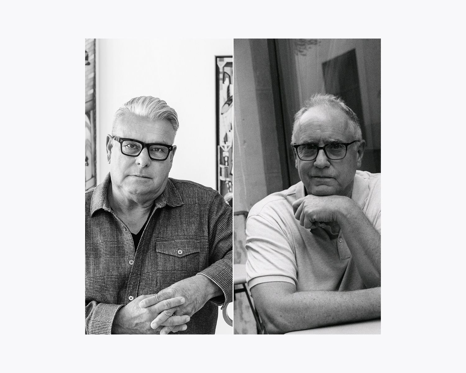 Lari Pittman and Enrique Juncosa