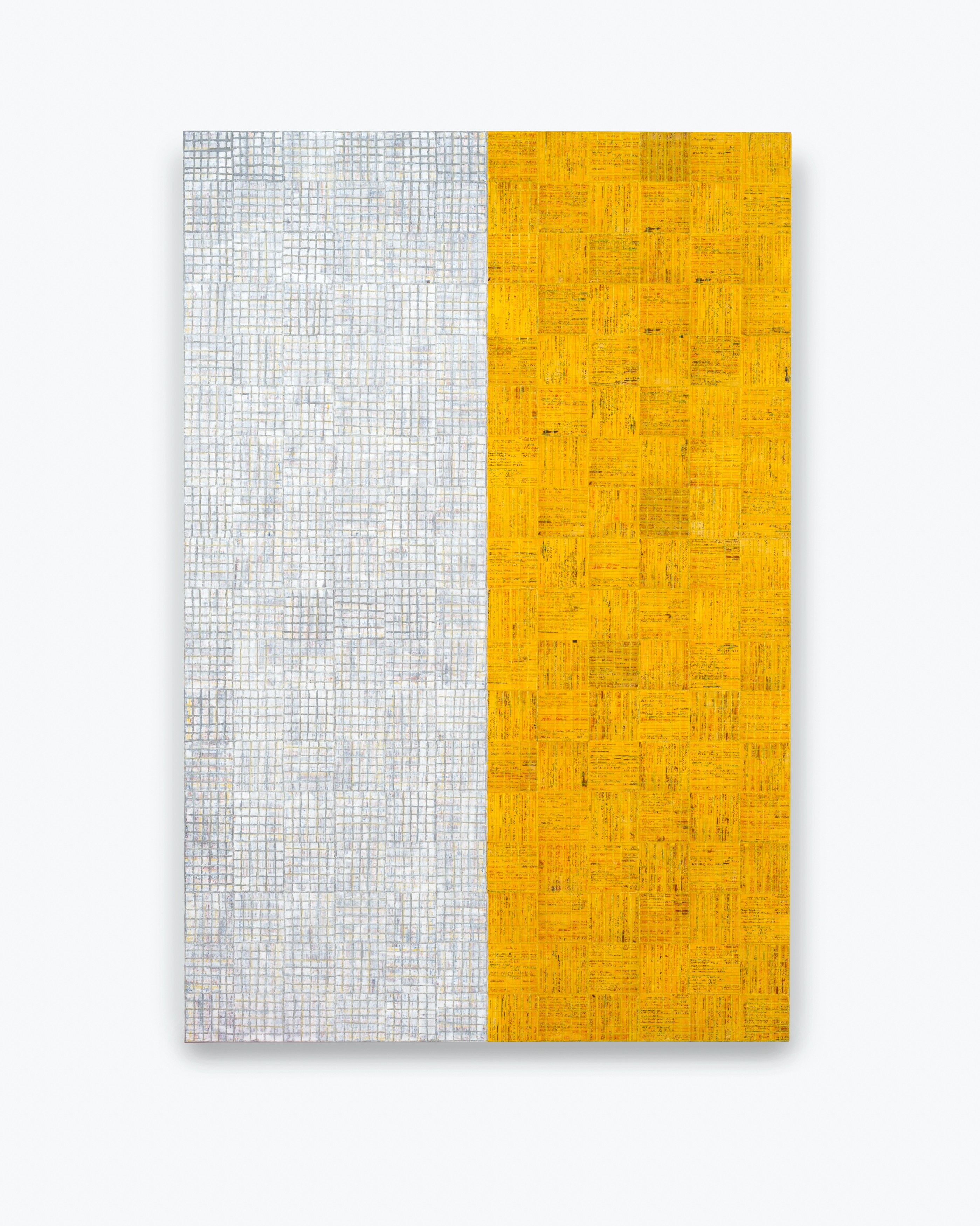 Painting by McArthur Binion