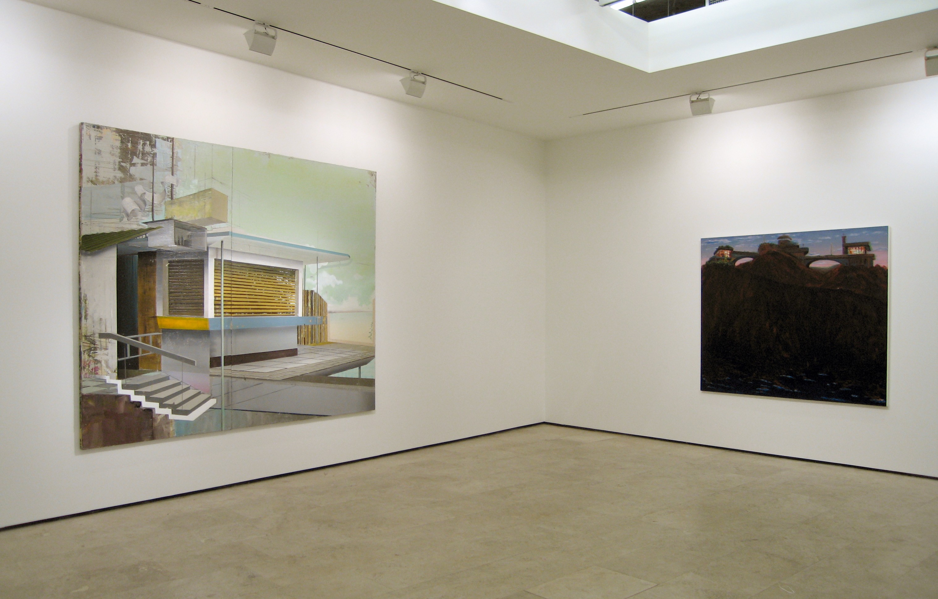 Installation view of Fresh Paint at Lehmann Maupin New York