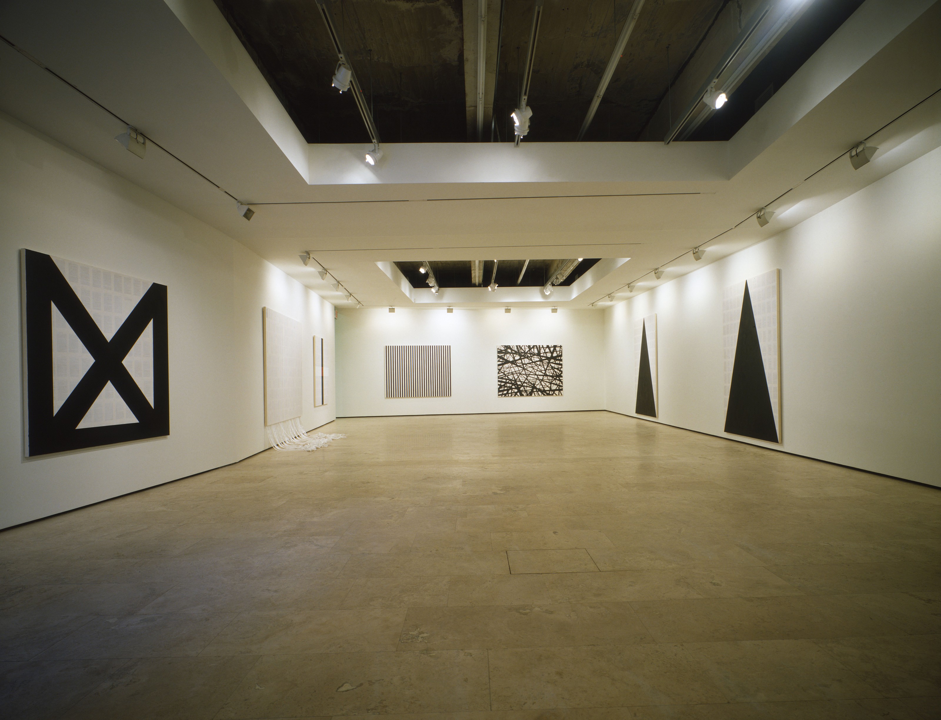 Installation view of Tim Rollins and K.O.S. at Lehmann Maupin New York