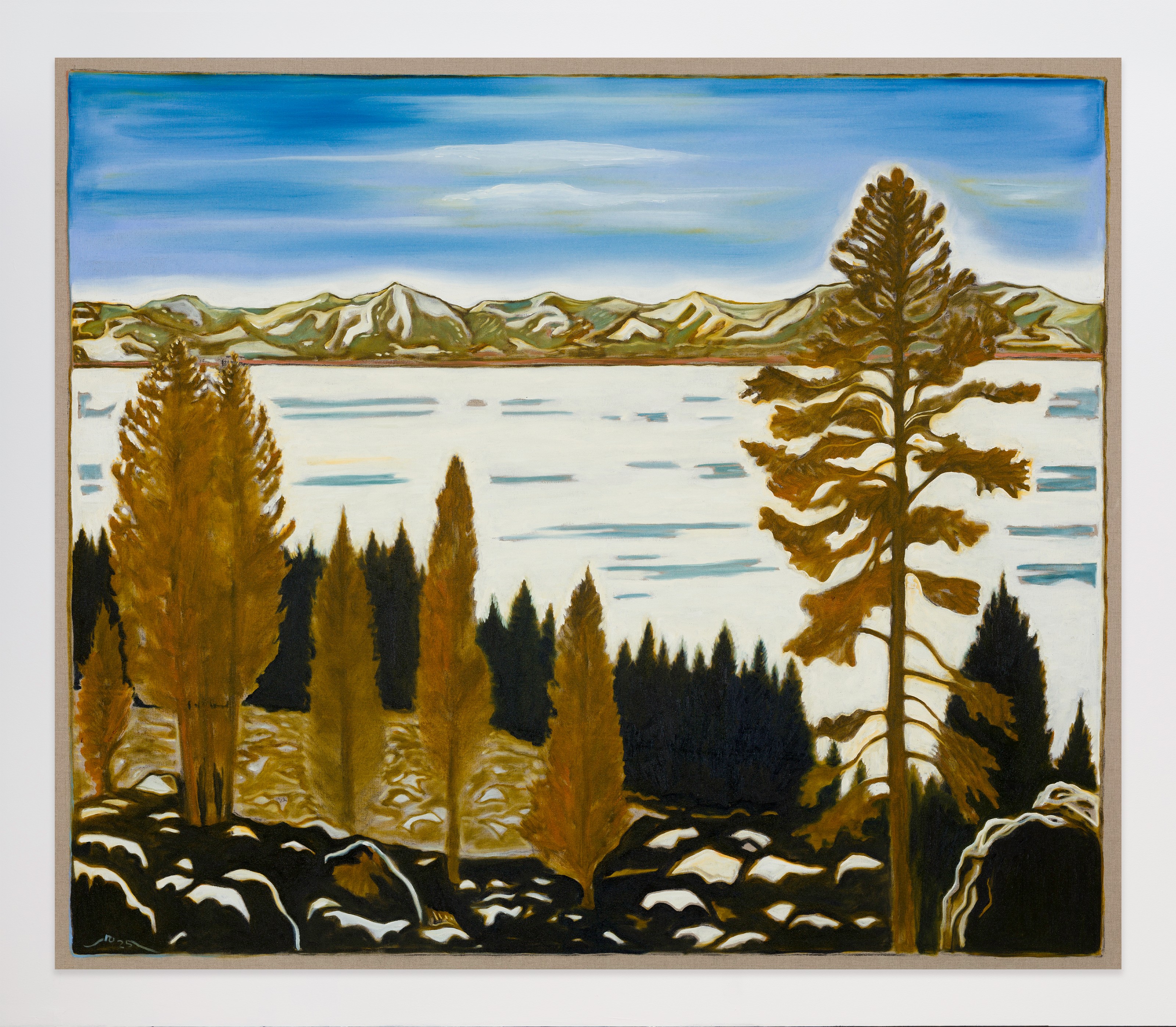Painting by Billy Childish