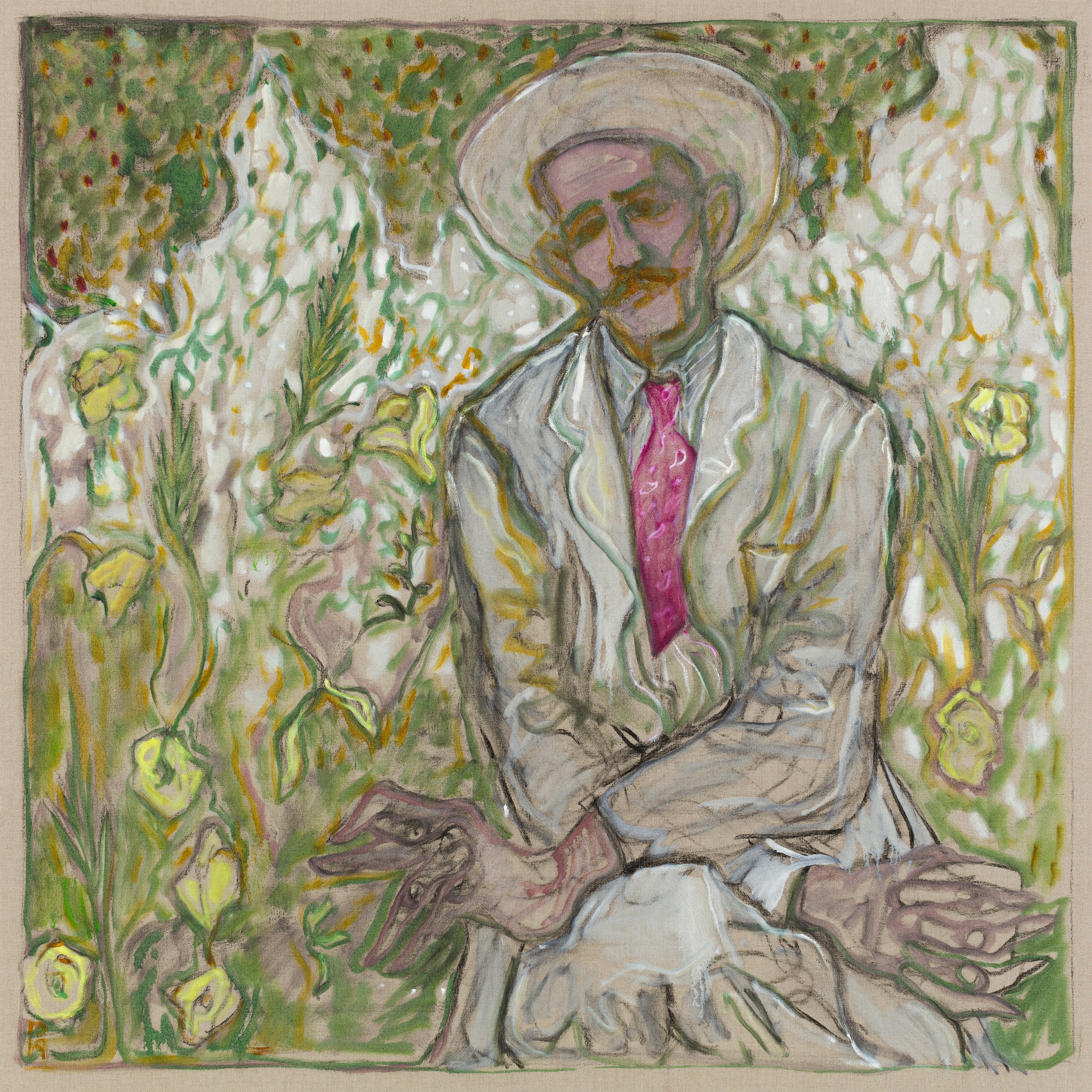 Painting by Billy Childish