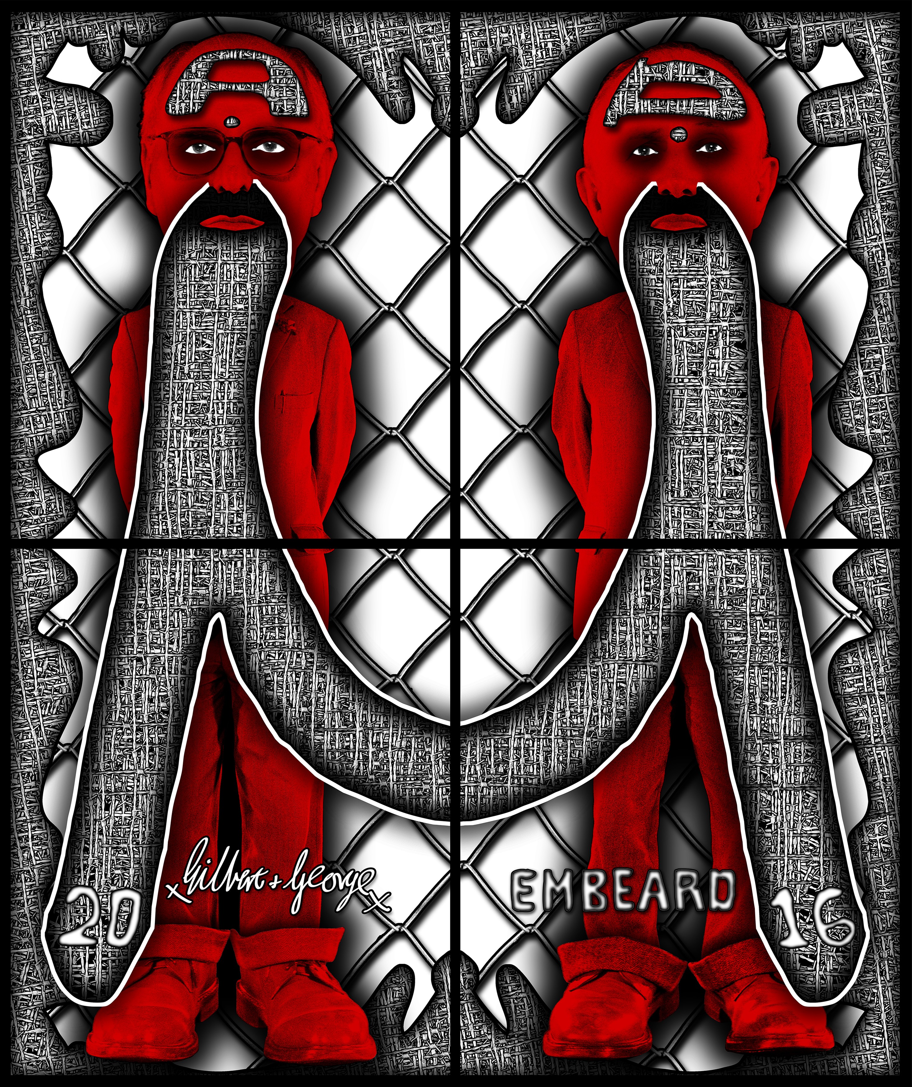 The Beard Pictures by Gilbert & George