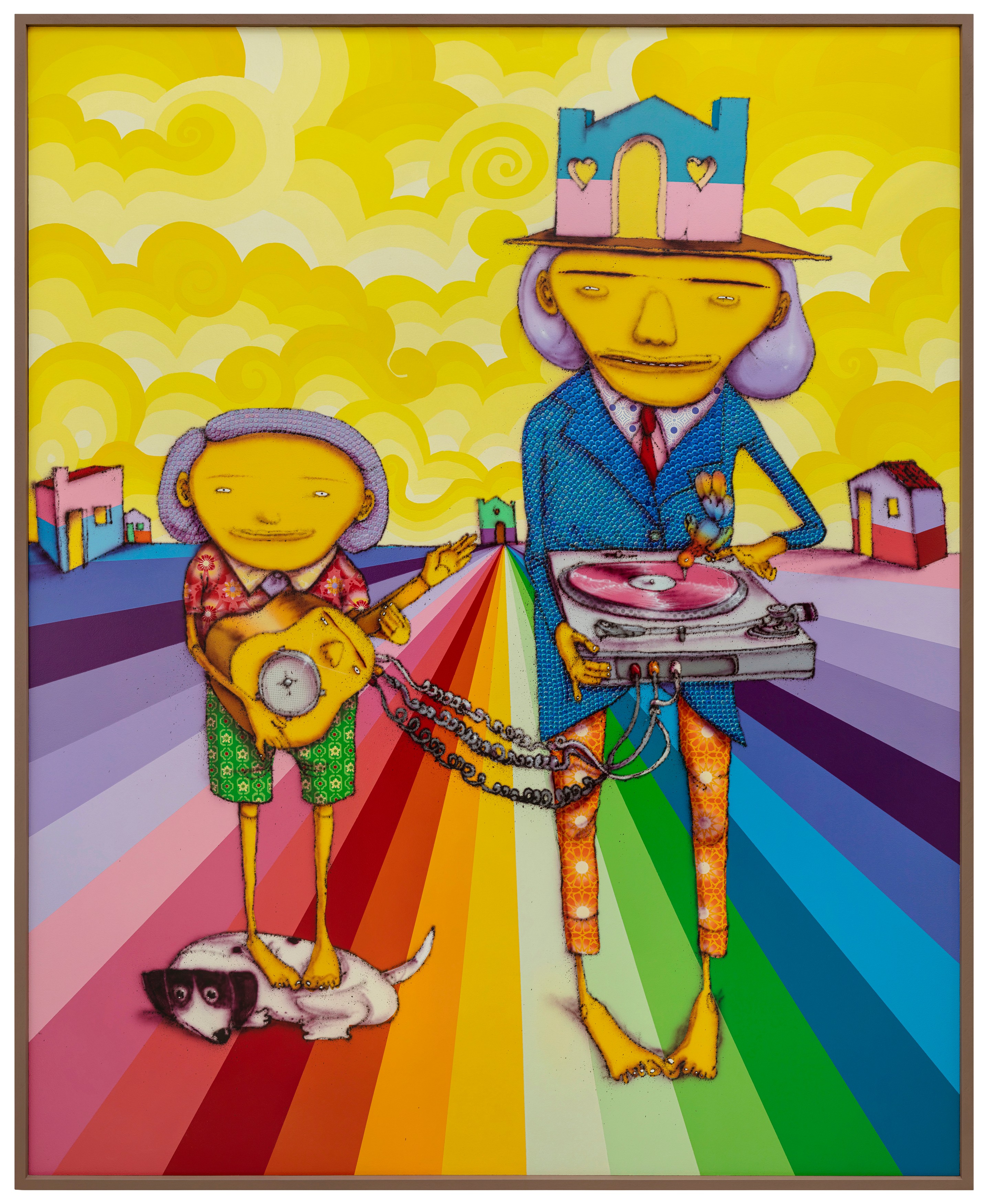 Painting by OSGEMEOS