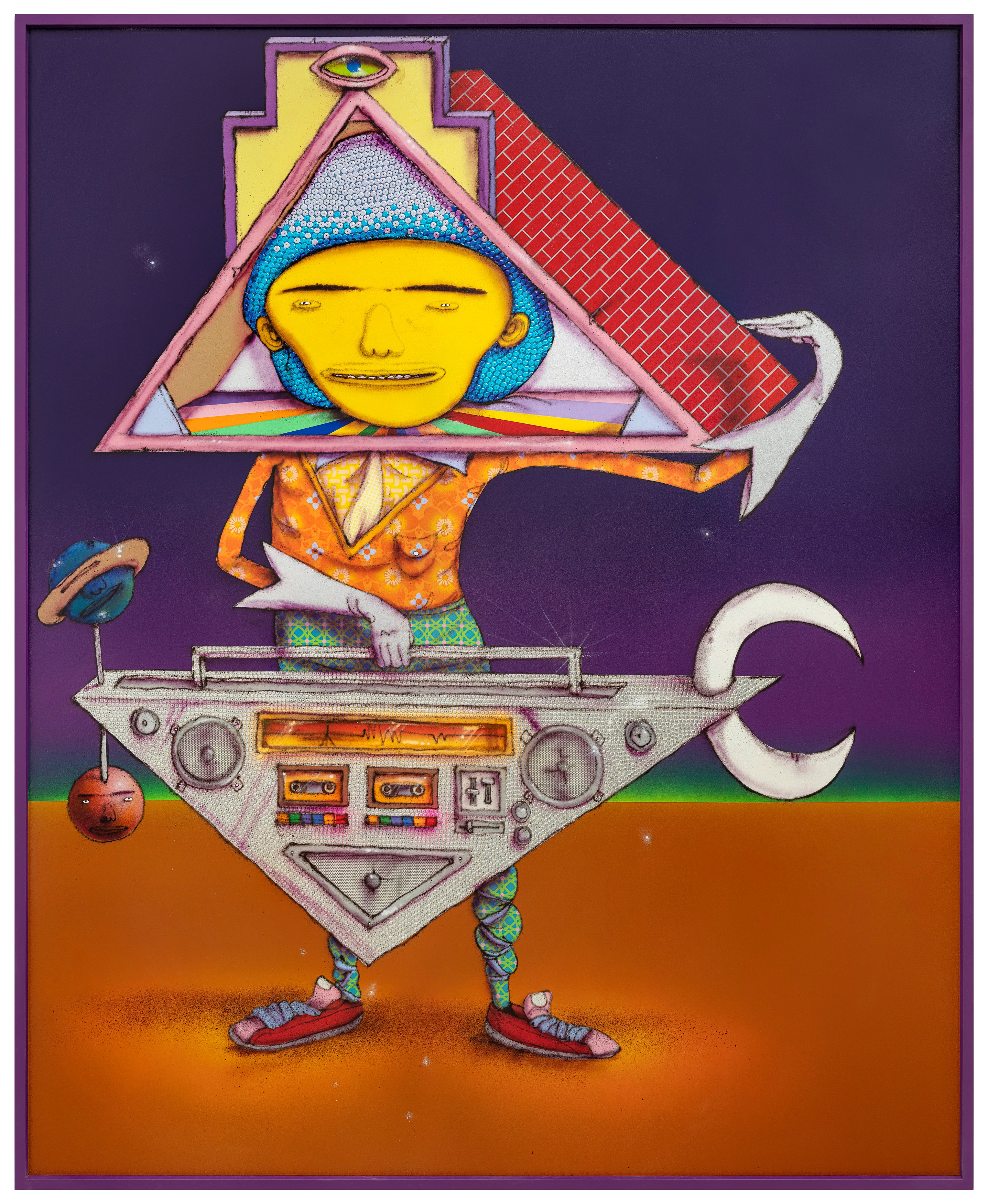 Painting by OSGEMEOS