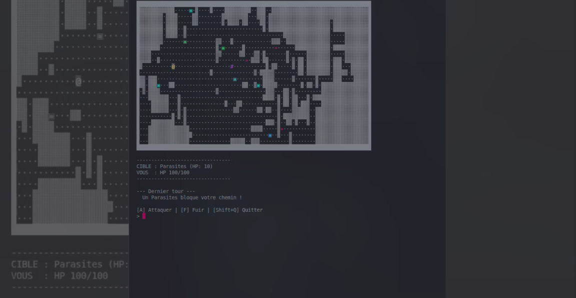 PHP Rogue - Donjon en ligne de commande