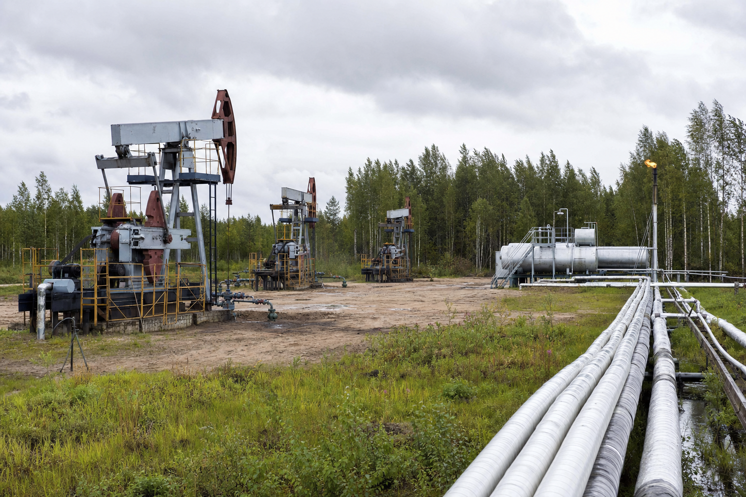 Russian Oil Output Tops 9 Million Bpd in July on Export, Run Recovery