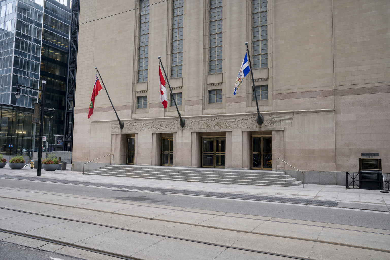 Canada Equities Open Lower on Inflation, Tariffs and Mideast Tensions
