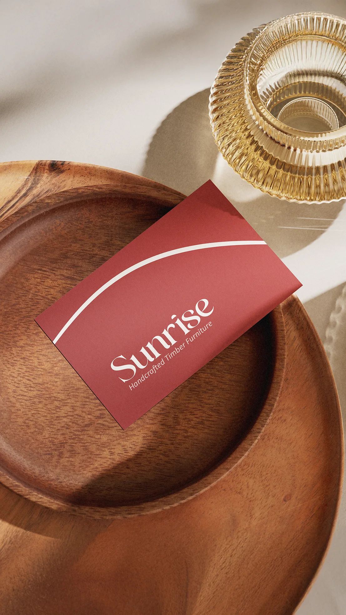 Business card mockup