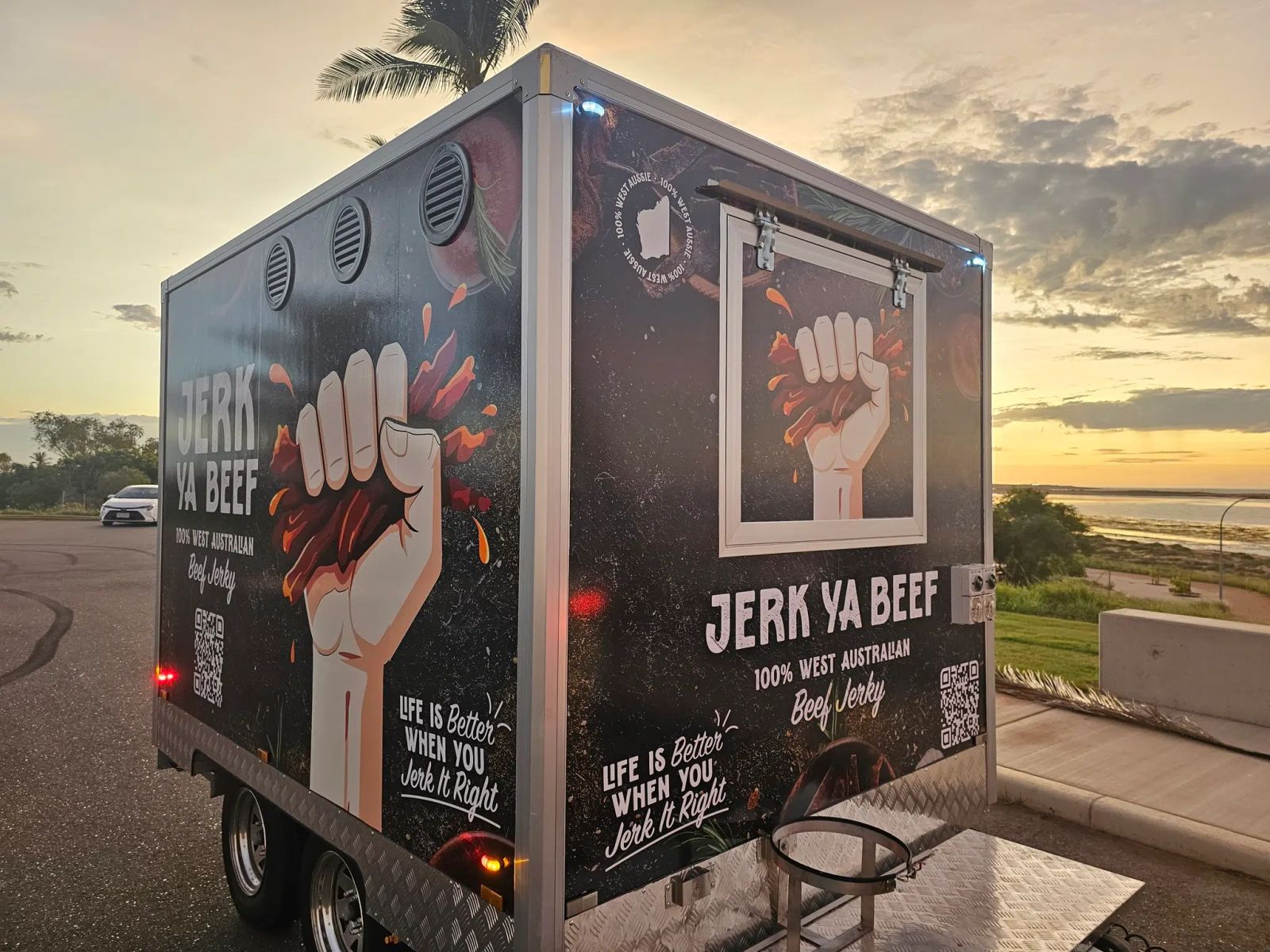 trailer wrap custom design front