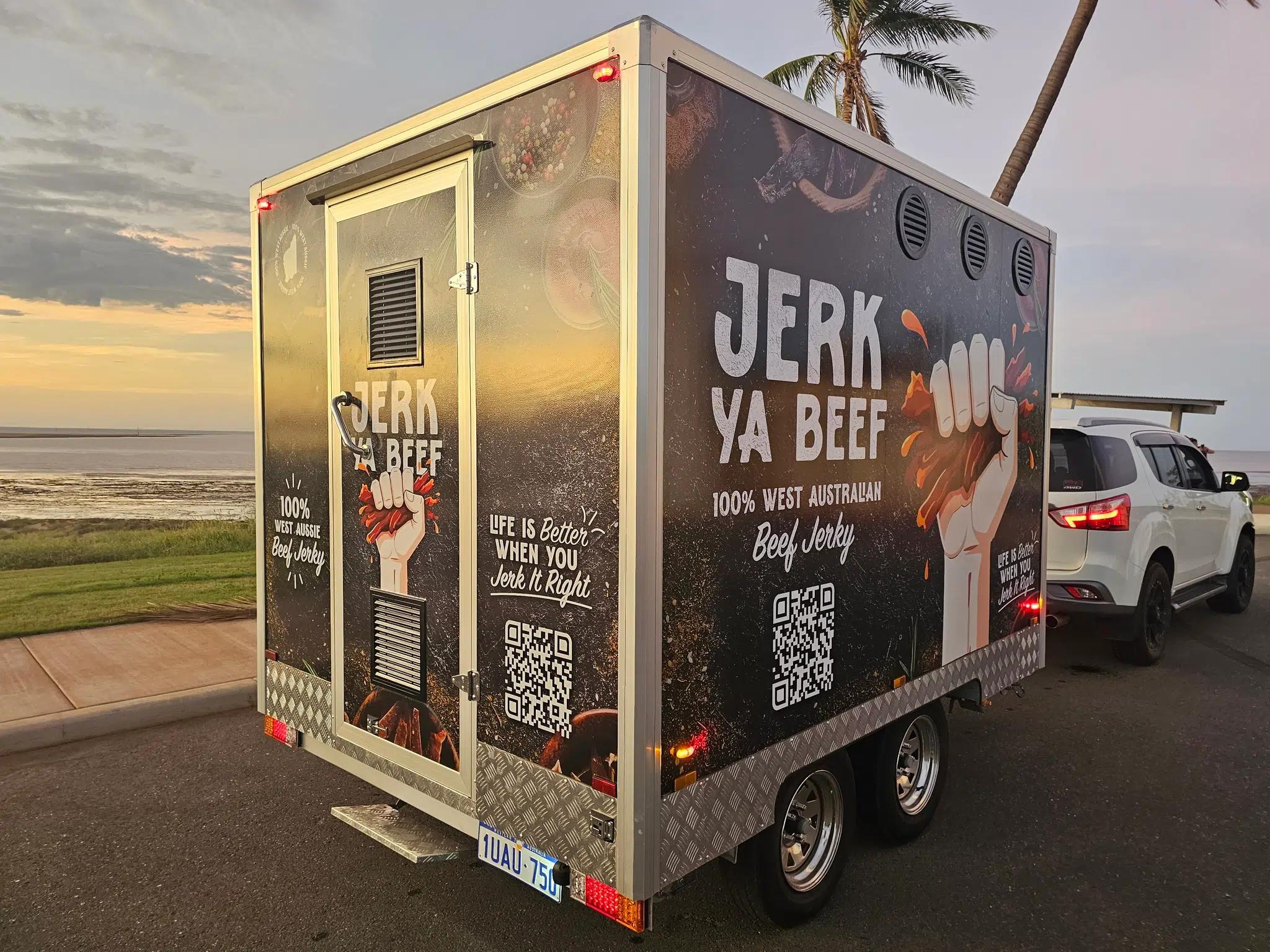 trailer wrap custom design rear