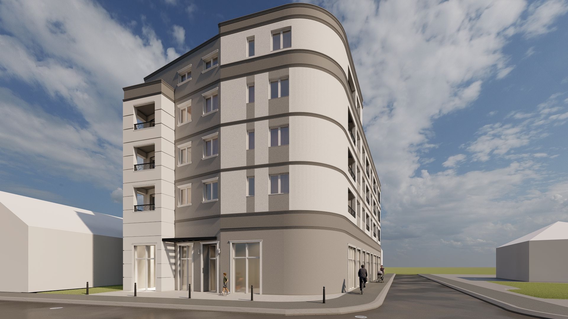 Višeporodični stambeno poslovni objekat