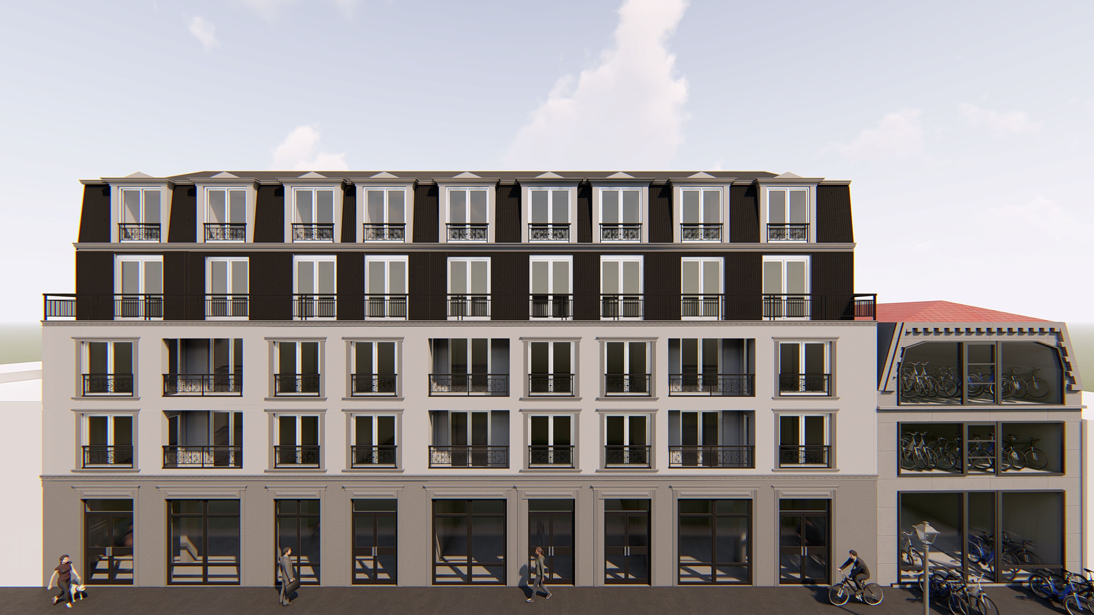 Višeporodični stambeno poslovni objekat