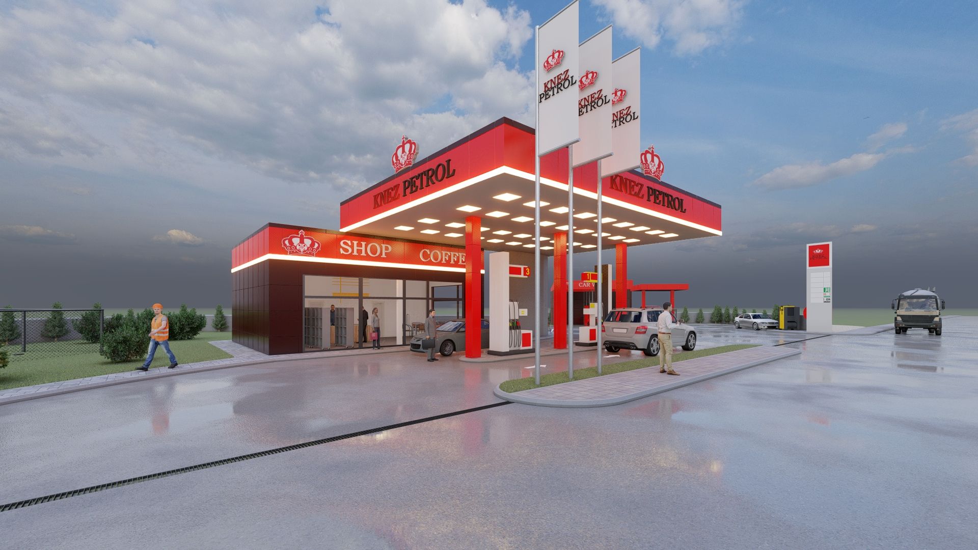 Benzinska pumpa- Bosilegrad